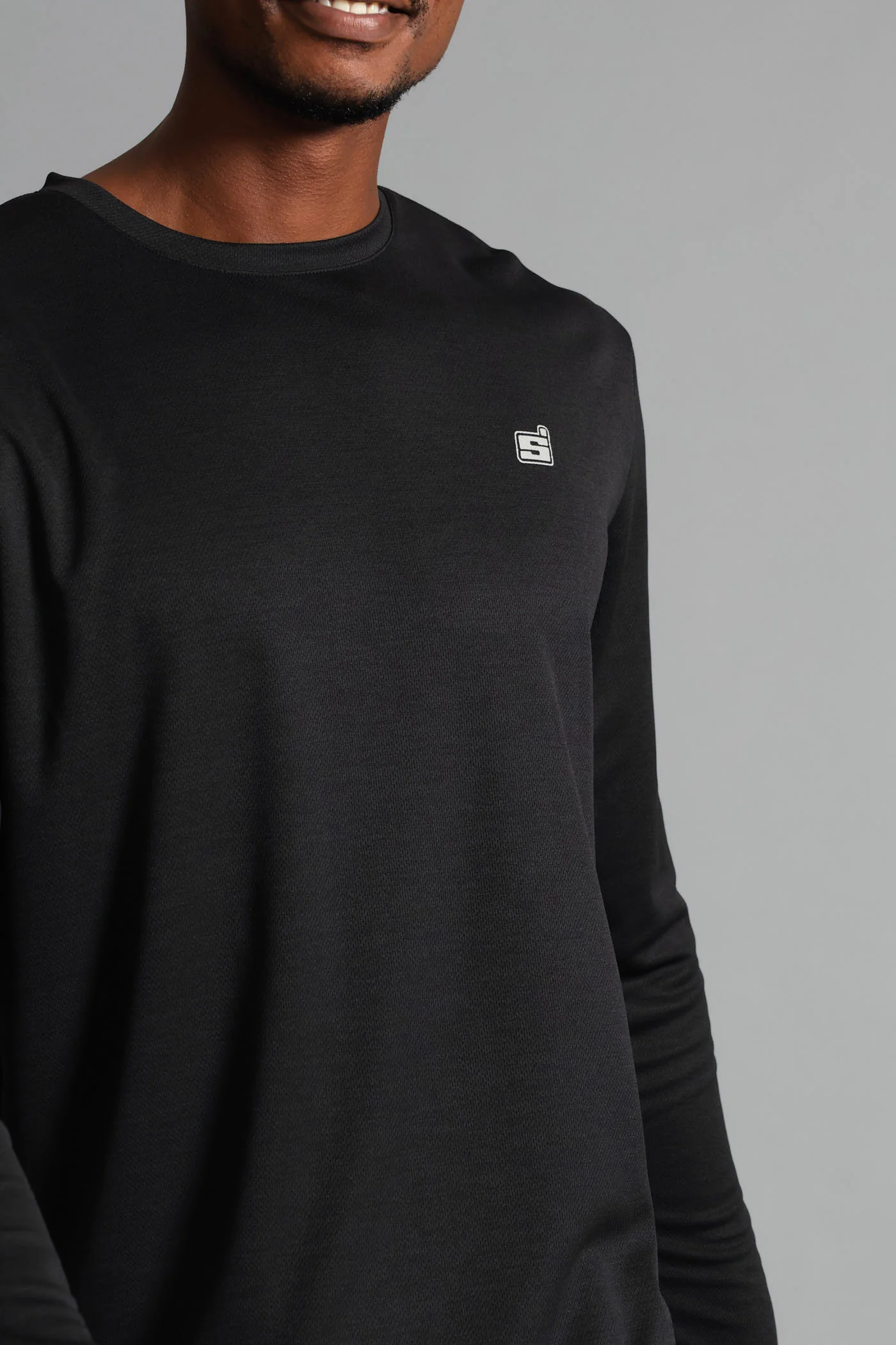 S ACTIVE Performance Long Sleeve T-Shirt - Black - Image 4