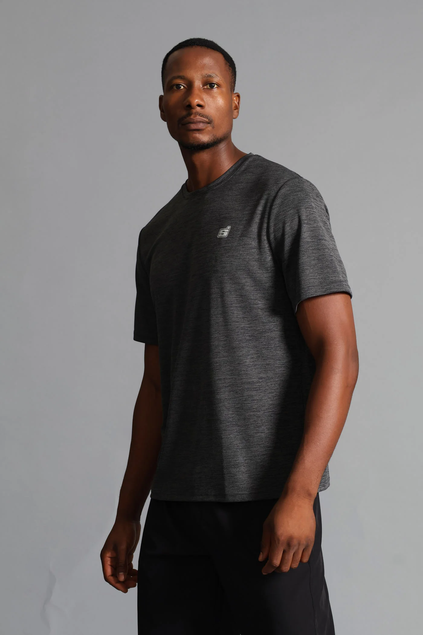 S ACTIVE Performance T-Shirt  - Charcoal - Image 3
