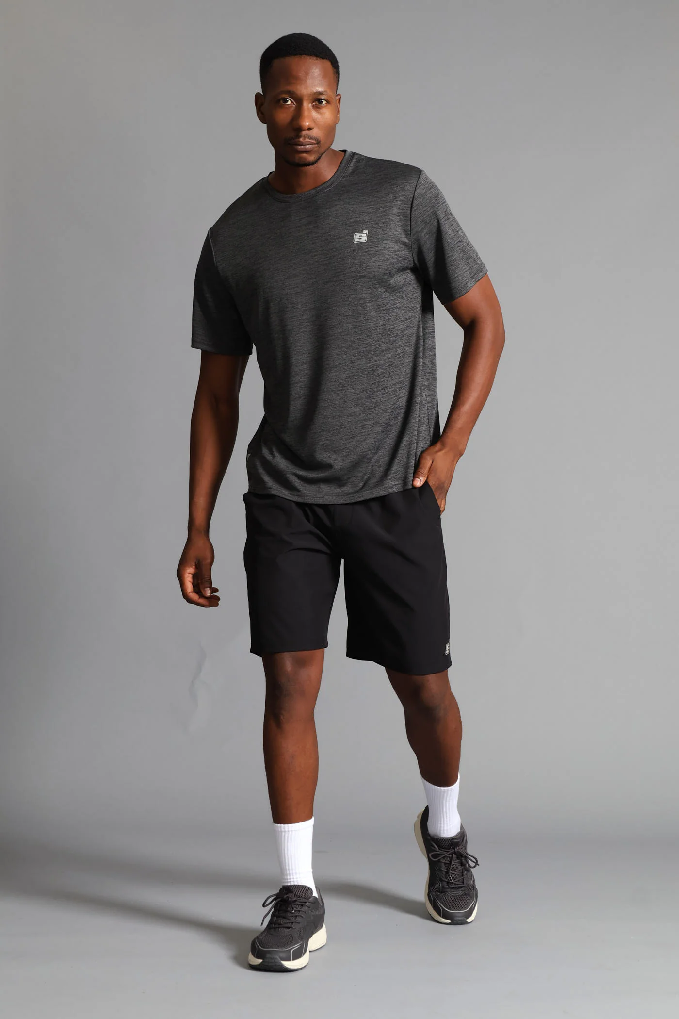S ACTIVE Performance T-Shirt  - Charcoal - Image 7