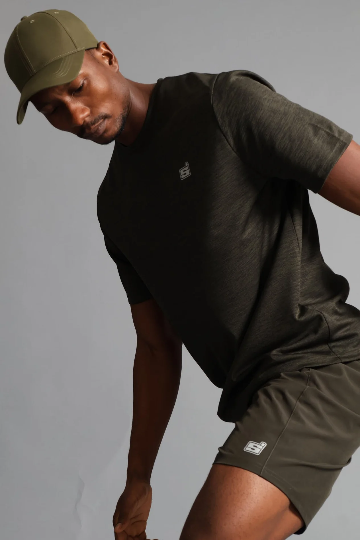 S ACTIVE Performance T-Shirt  - Fatigue - Image 3