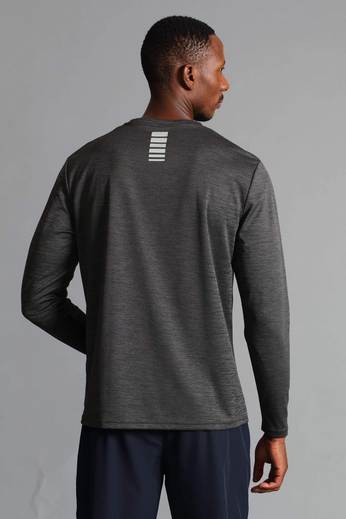 S ACTIVE Performance Long Sleeve T-Shirt - Charcoal - Image 6