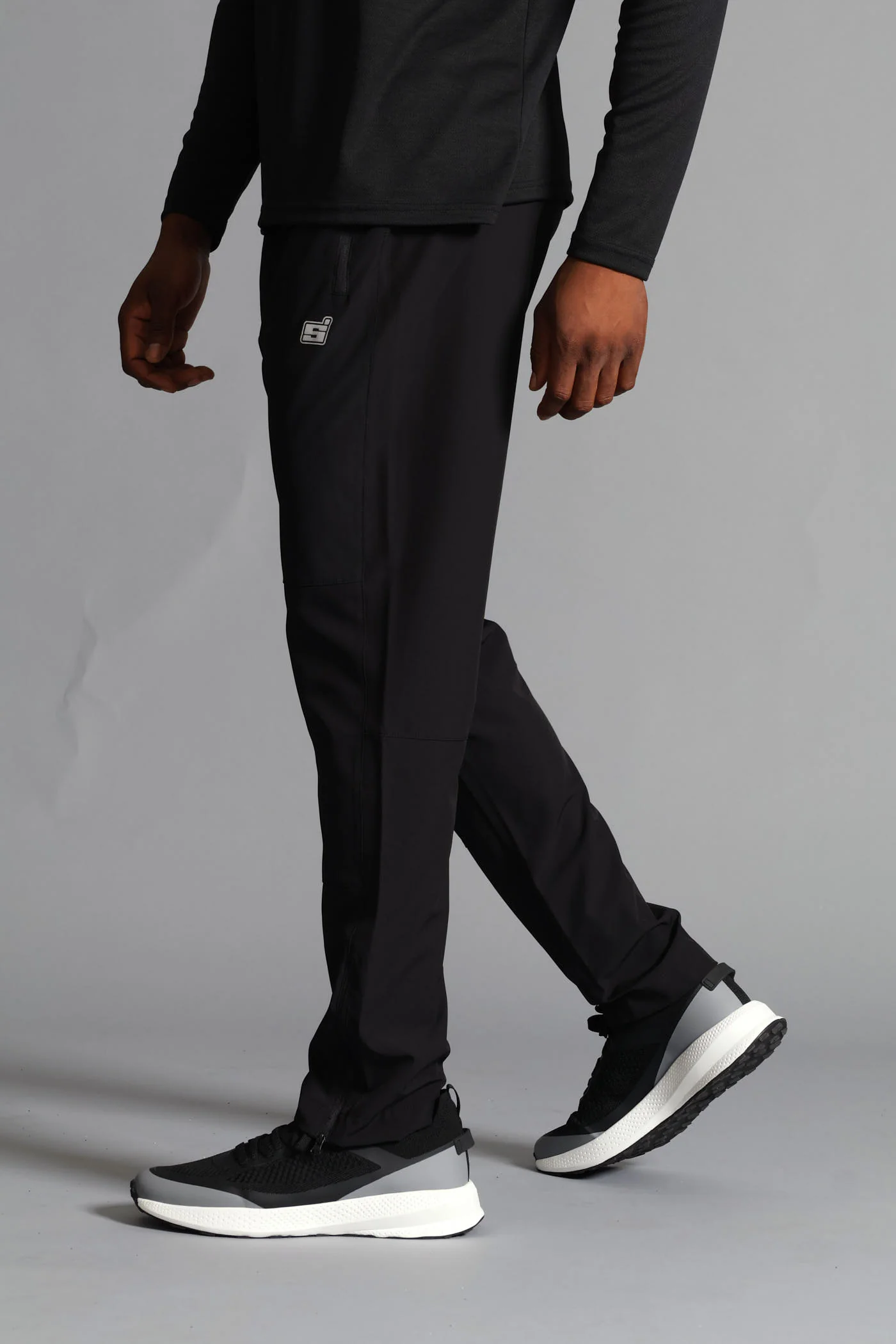 S ACTIVE Woven Trackpant - Black - Image 5