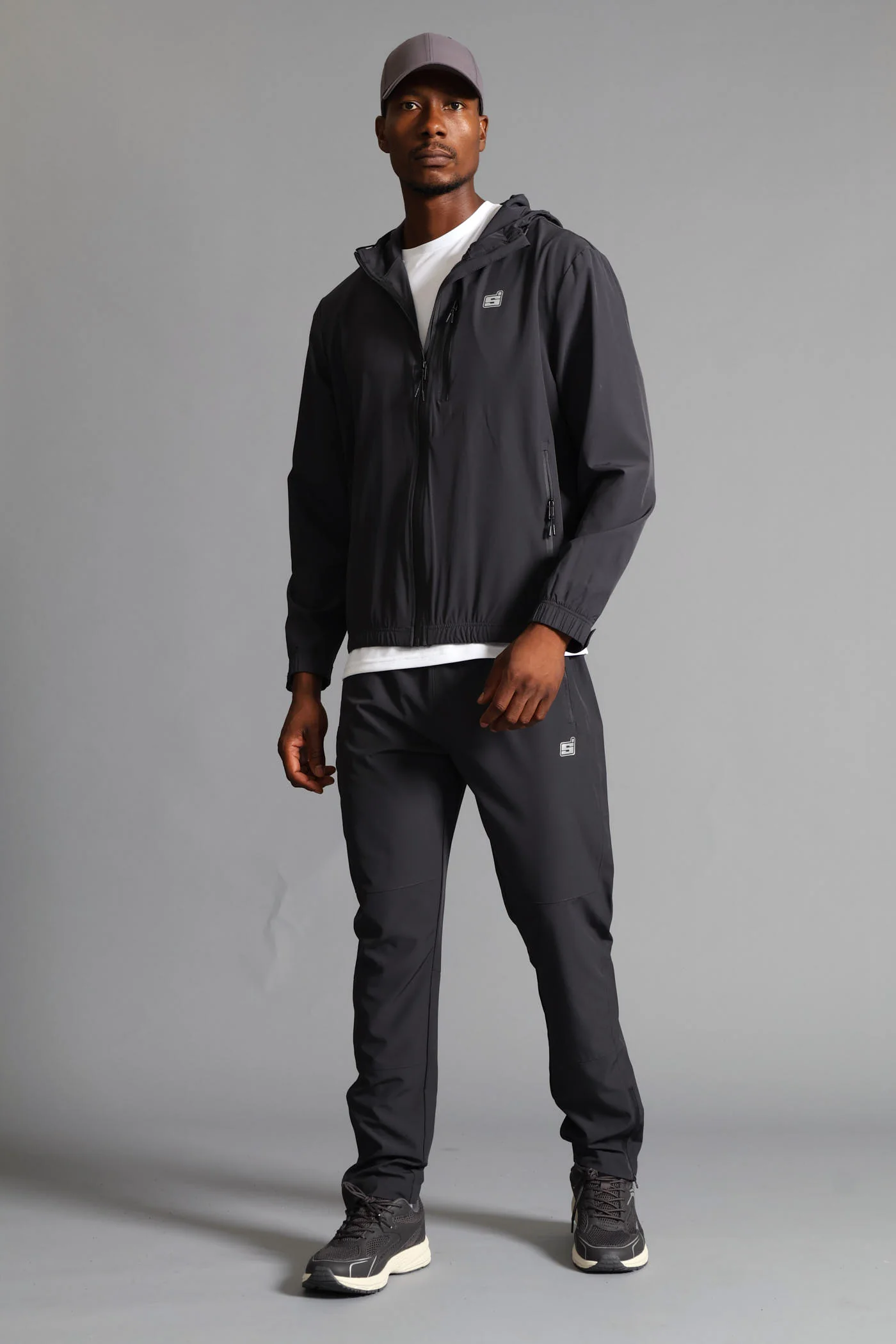 S ACTIVE Woven Trackpant  - Charcoal - Image 6