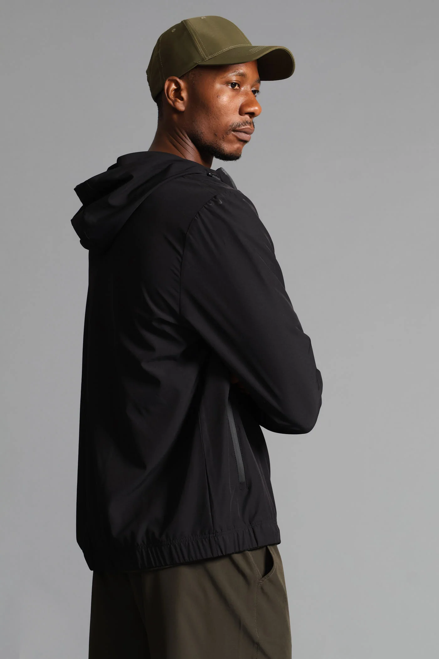 S ACTIVE Zip Through Jacket - Black - Image 5