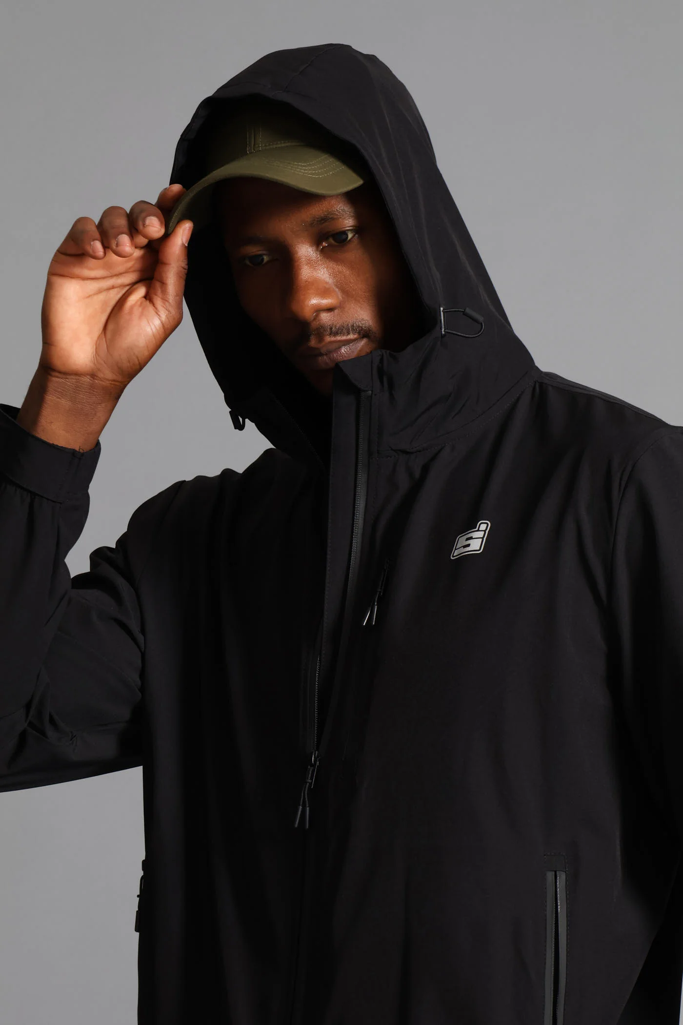 S ACTIVE Zip Through Jacket - Black - Image 6