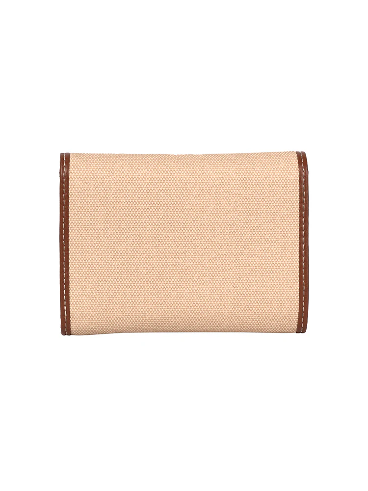 Sahara Compact Trifold Purse - Tan - Image 5