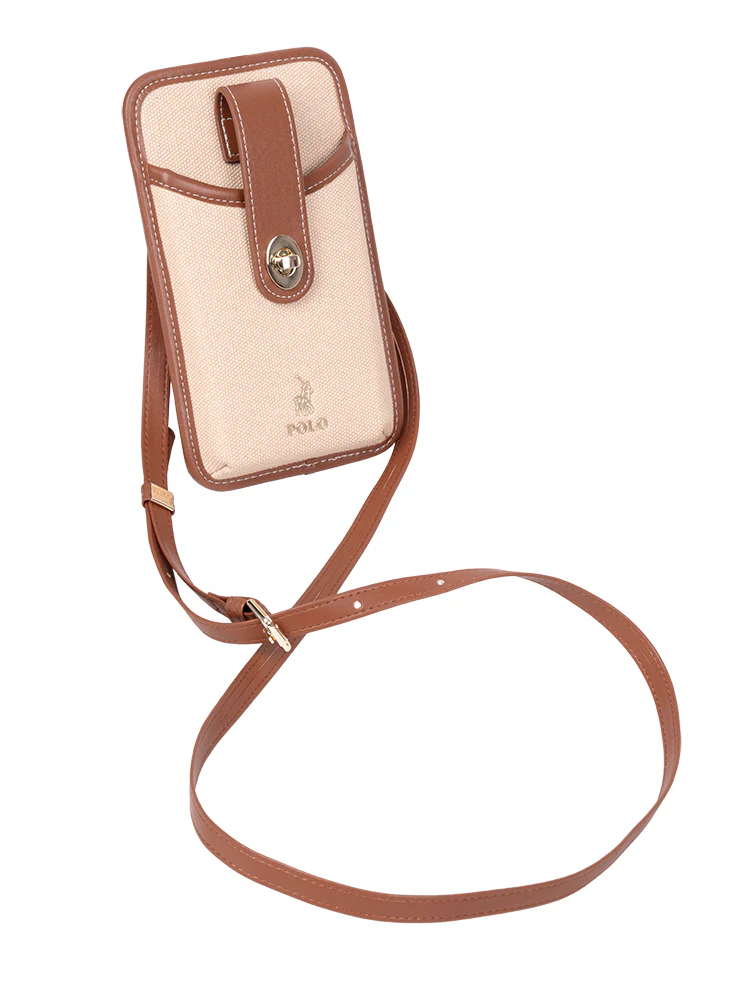 Sahara Phone Sling Bag - Tan - Image 3