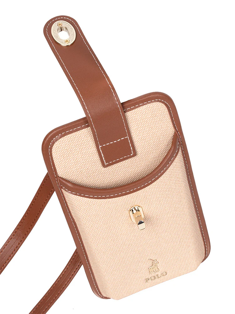 Sahara Phone Sling Bag - Tan - Image 4