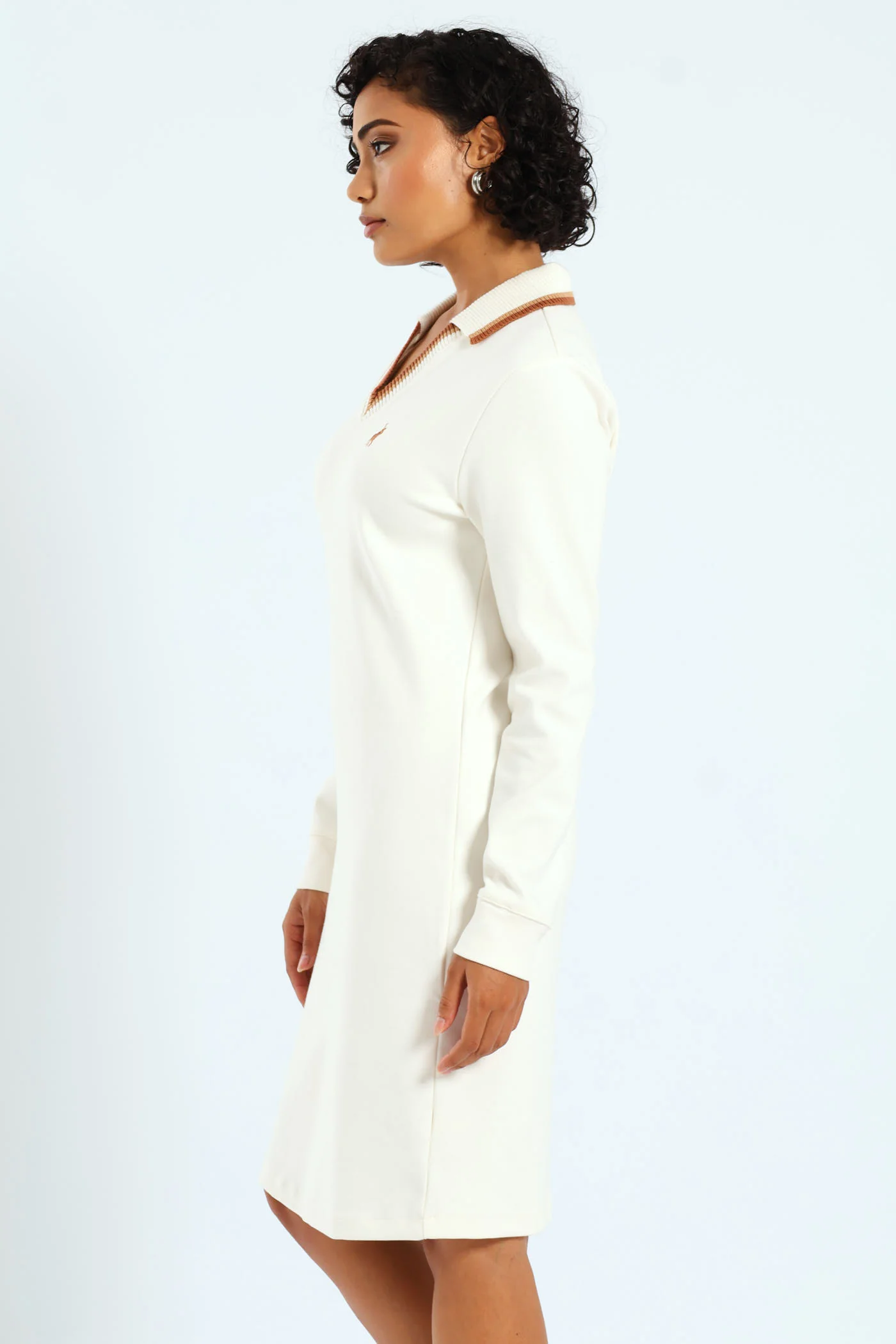 Sam Long Sleeve V-Neck Golfer Dress - Image 6
