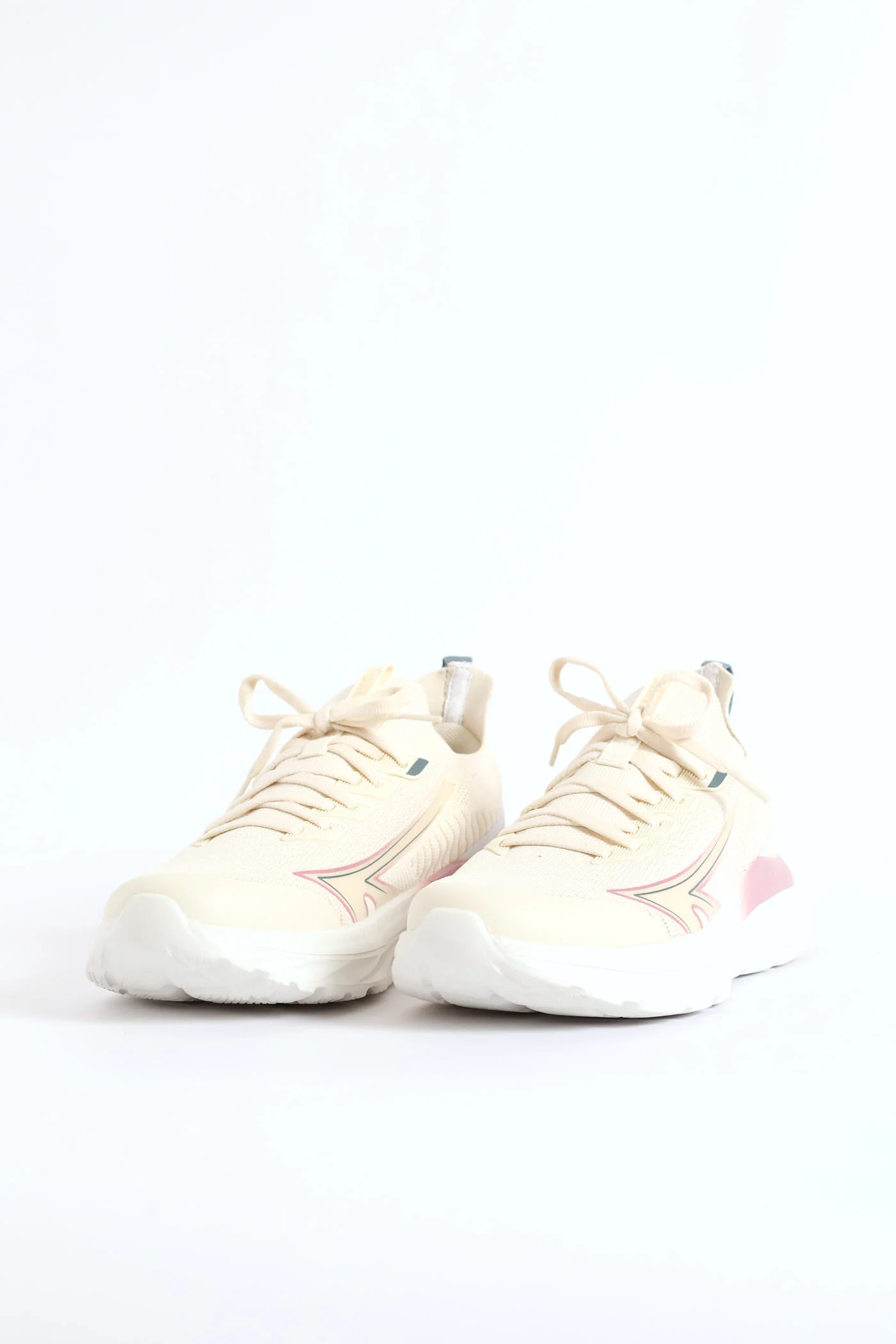 Sante Ana Knitted Trainer - Cream - Image 4