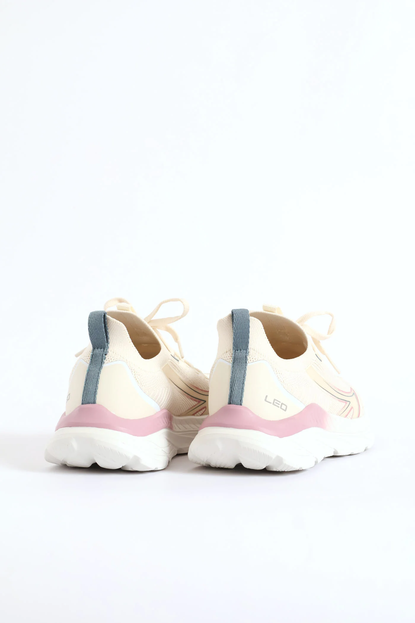 Sante Ana Knitted Trainer - Cream - Image 5