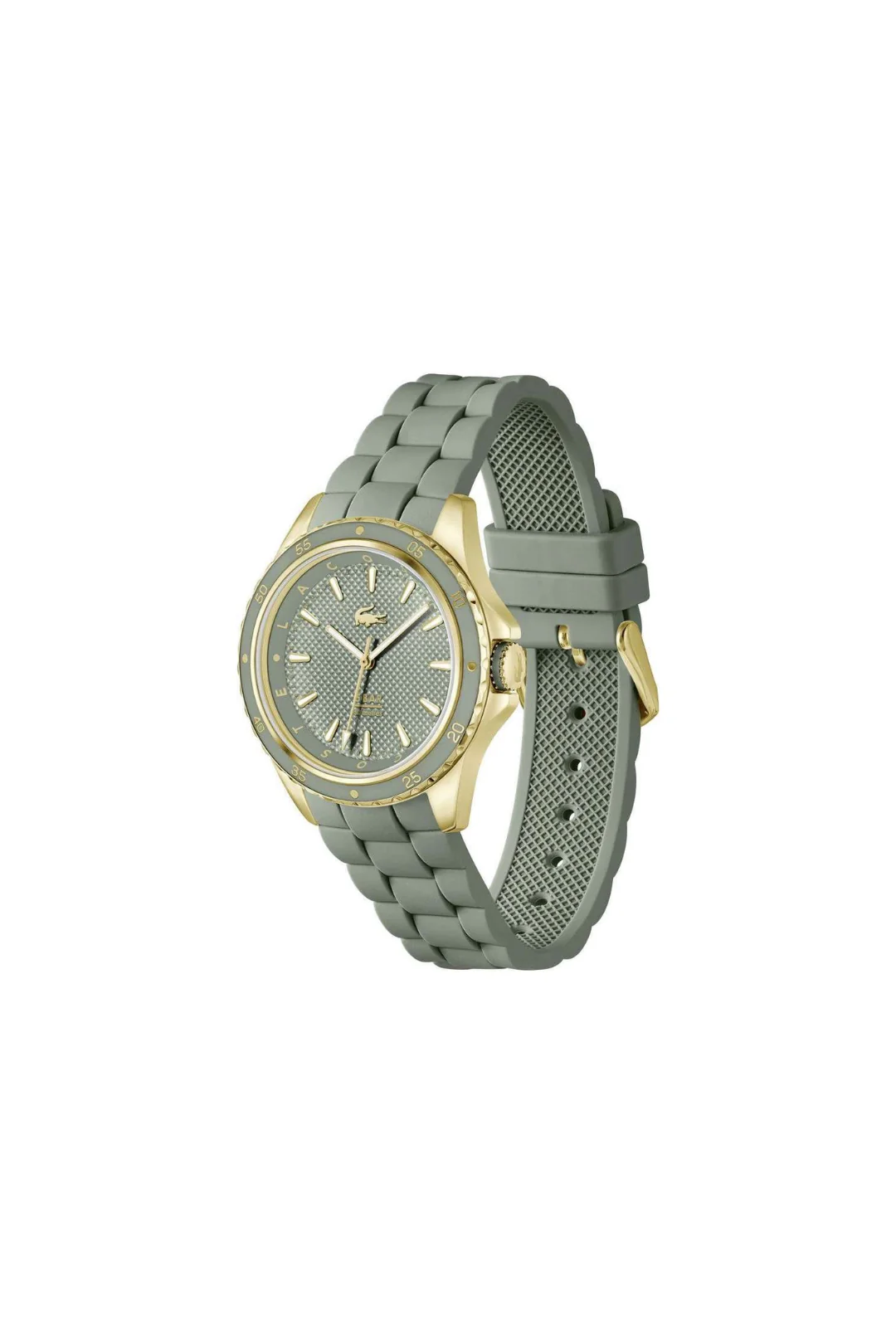 Santorini Gold Ionic Plated Stainless Steel Case - Olive - Image 2