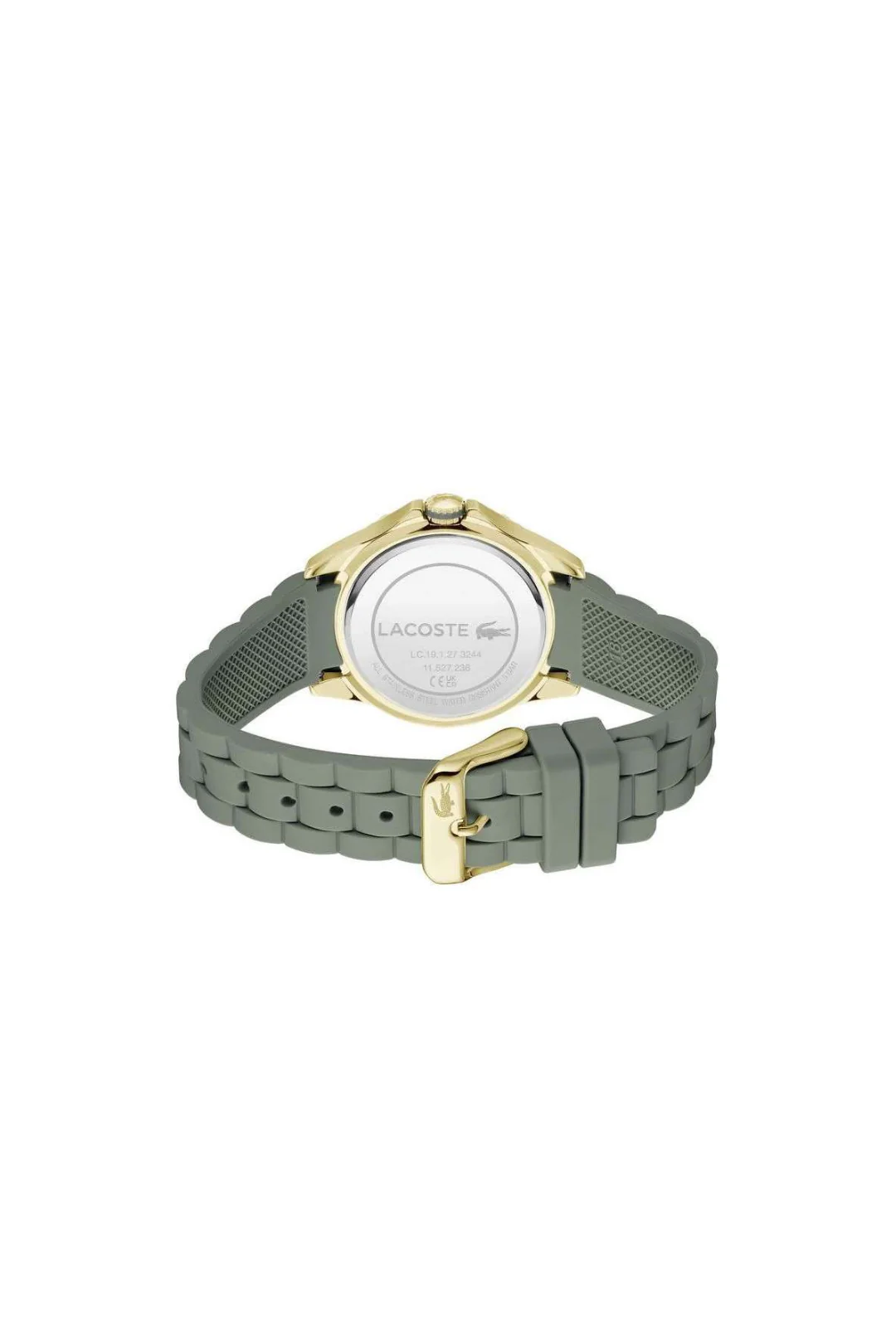 Santorini Gold Ionic Plated Stainless Steel Case - Olive - Image 3