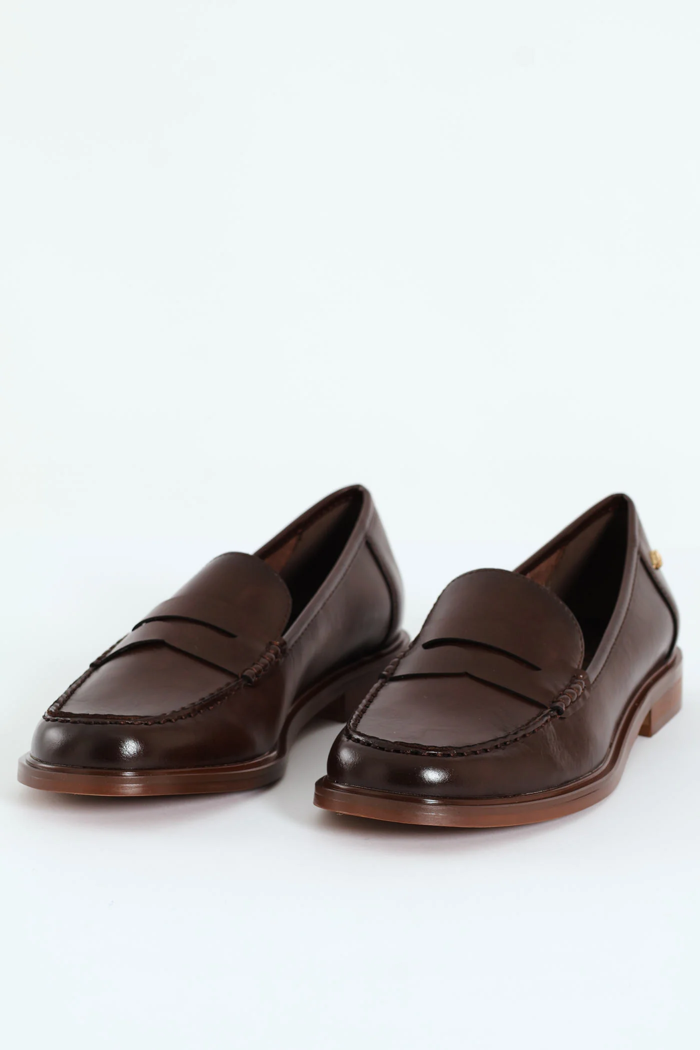 Sasko 1 Penny Moccasin Loafer - Chocolate - Image 3