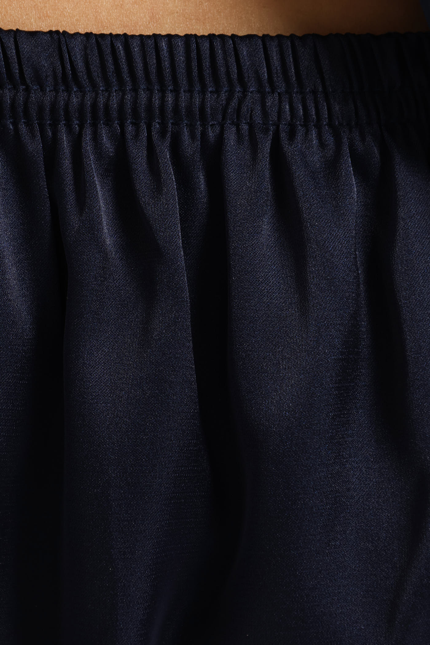 Satin Cami Short Set - Navy - Image 6