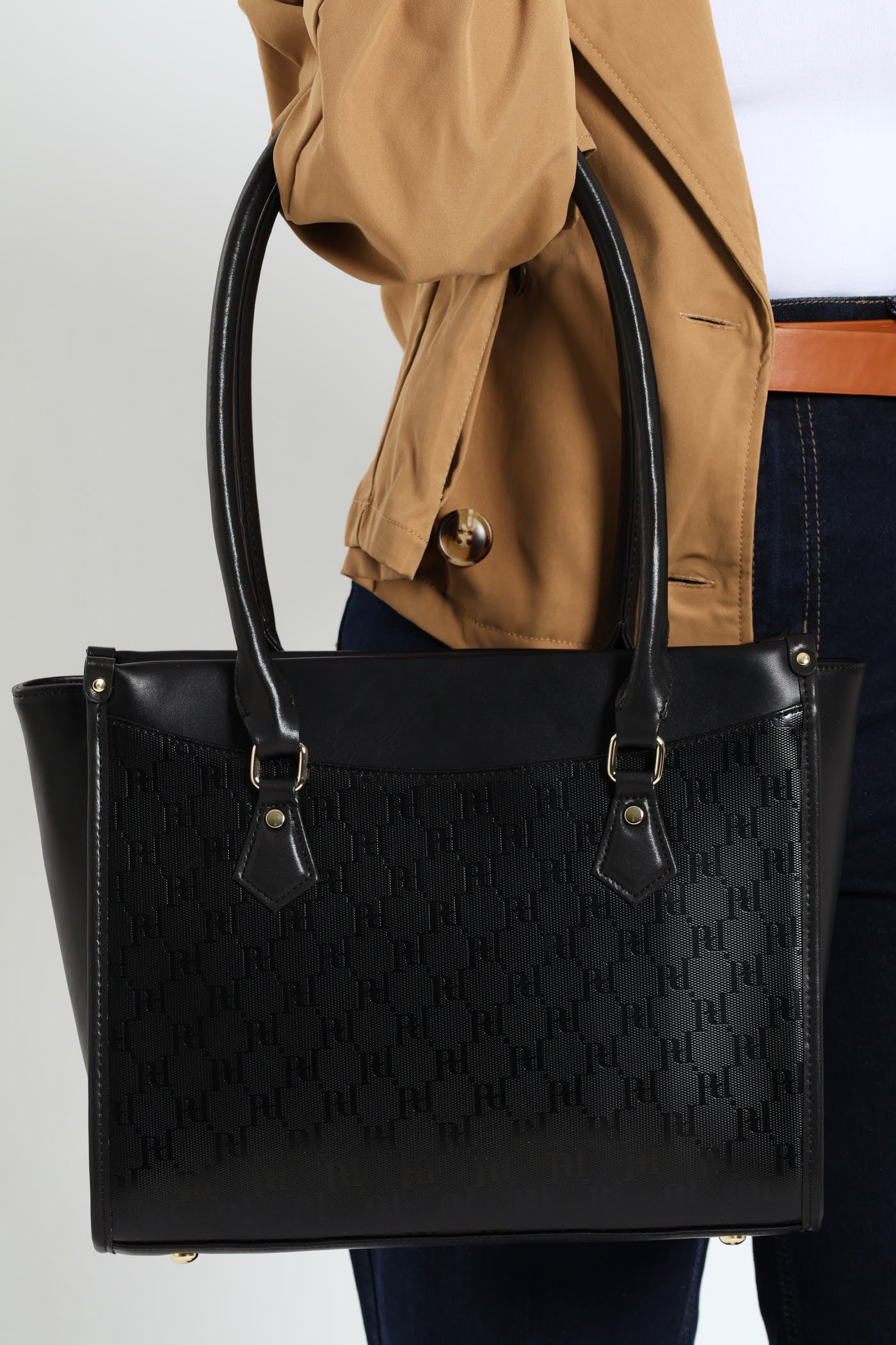 Savoy Tote Bag - Black - Image 2