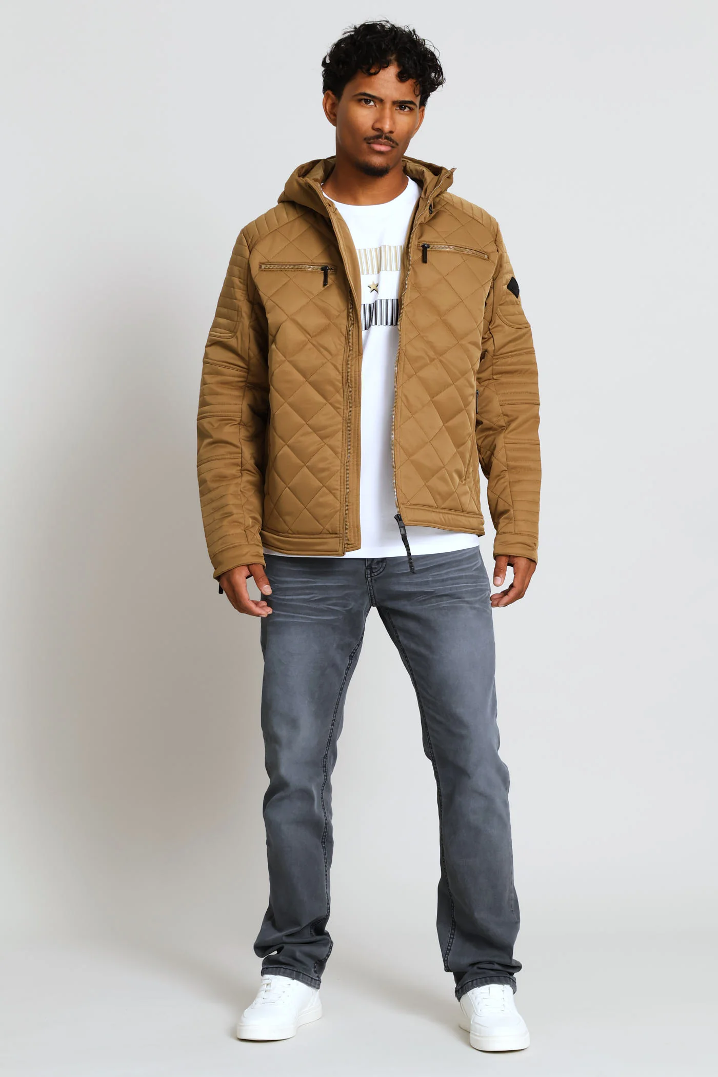 Saxon Jacket - Camel - Image 10