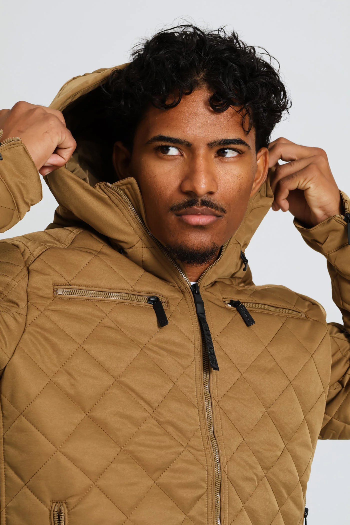Saxon Jacket - Camel - Image 2
