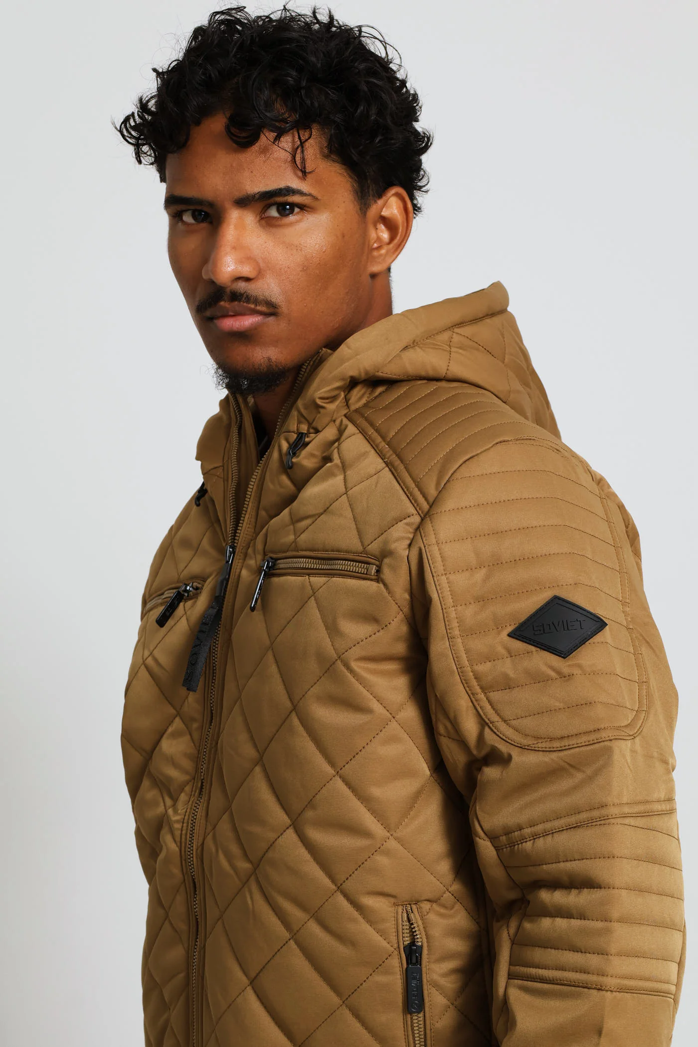 Saxon Jacket - Camel - Image 6