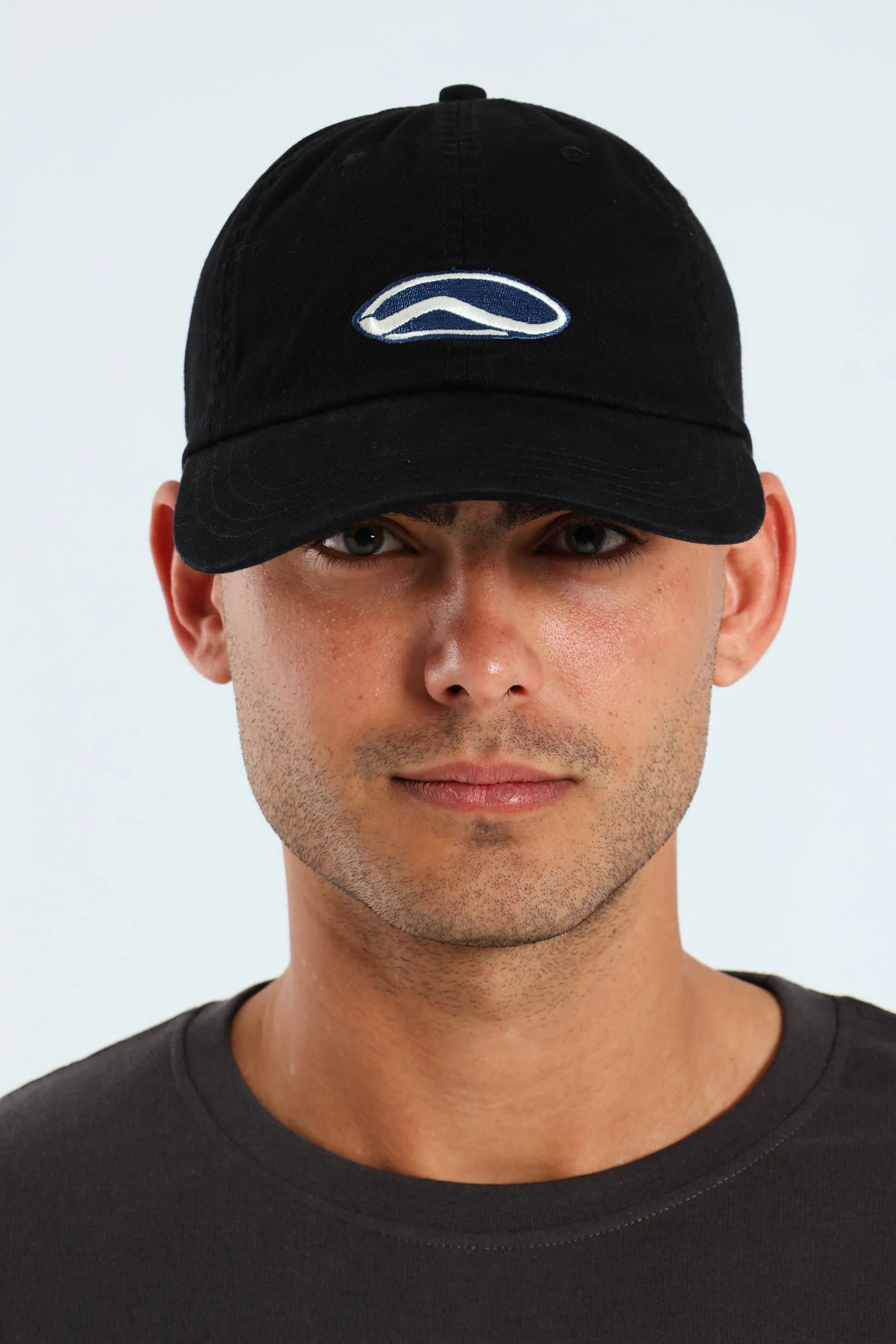 Scanner Curved Bill Jockey Cap - Black - Image 2