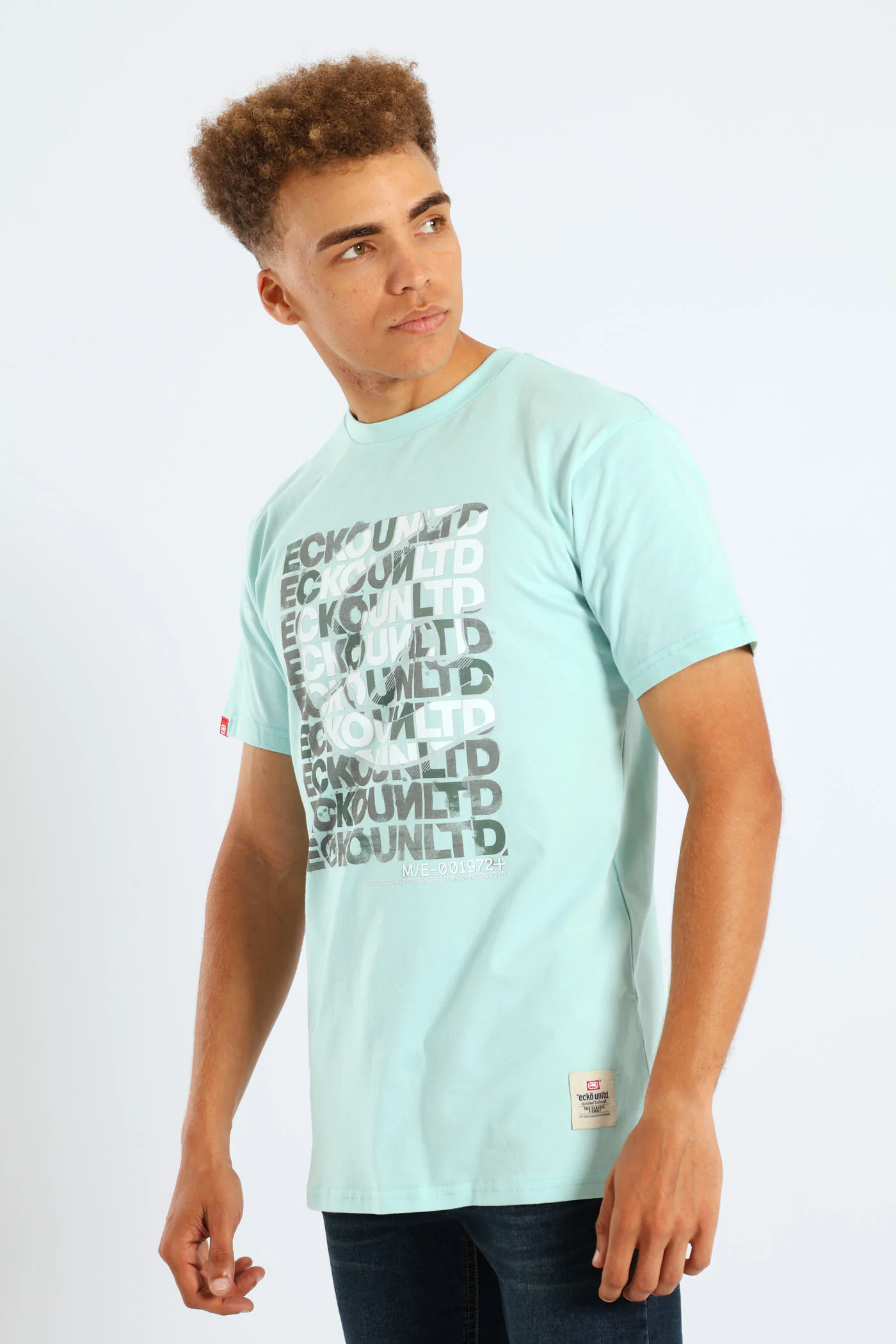 Script Layers Tee - Mint - Image 3