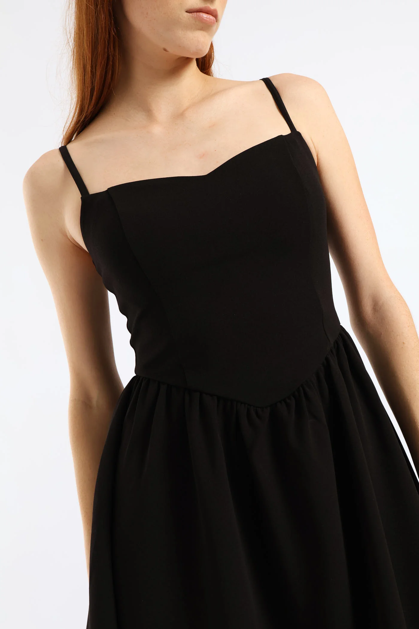 Scuba Mini Dress - Black - Image 9