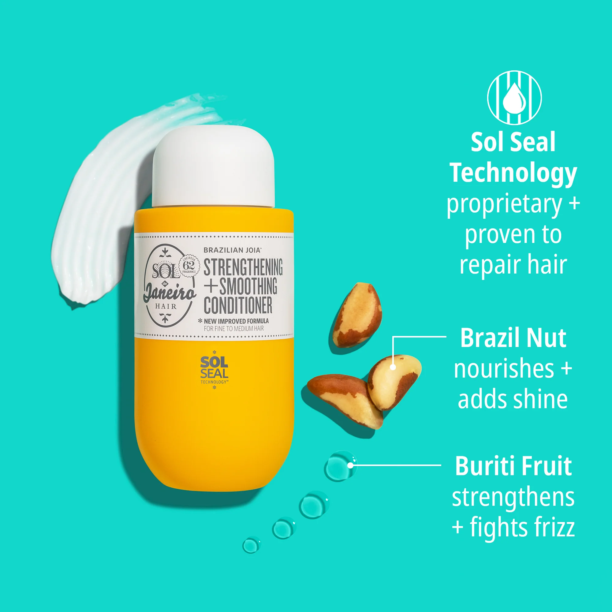 Brazilian Joia™ Strengthening + Smoothing Conditioner - Image 6