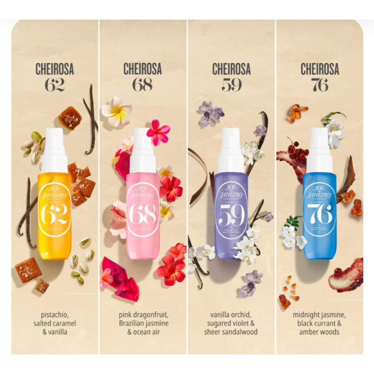 Star Gazer Perfume Mist Discovery Set - Limited Edition  (62,68,59,76) - Image 2