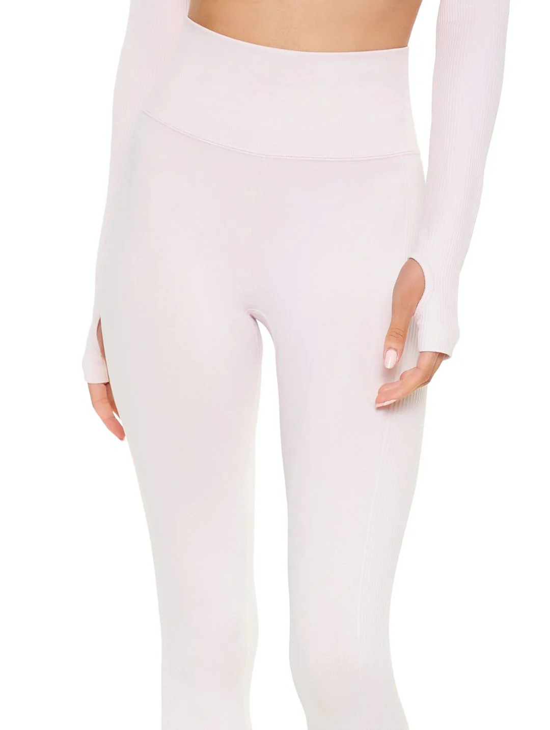 Seamless Active Long Legging - Peach Blossom - Image 4
