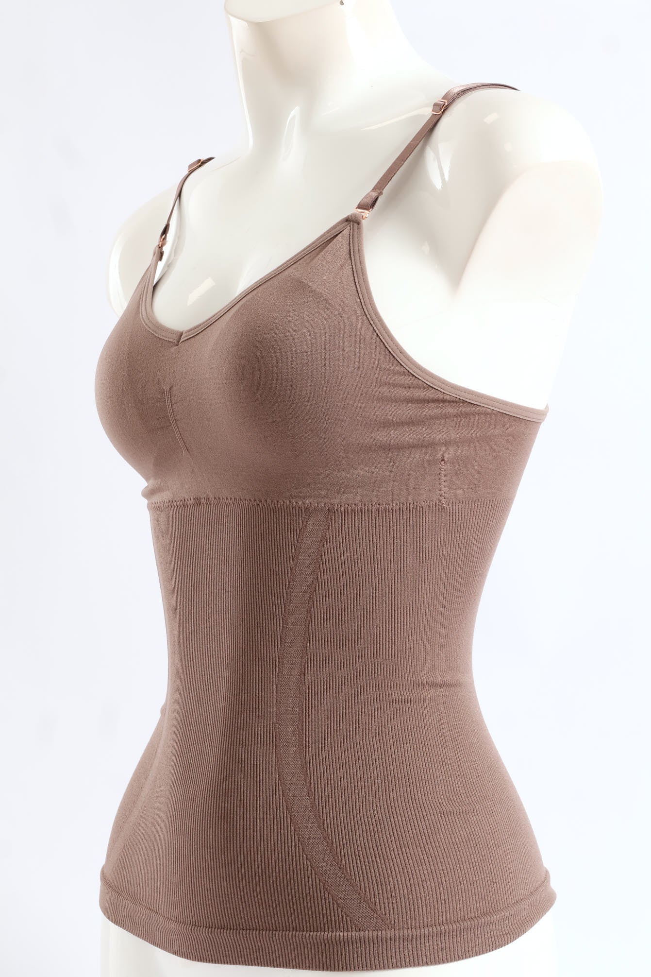 Seamless Shape Cami - Mocha - Image 3