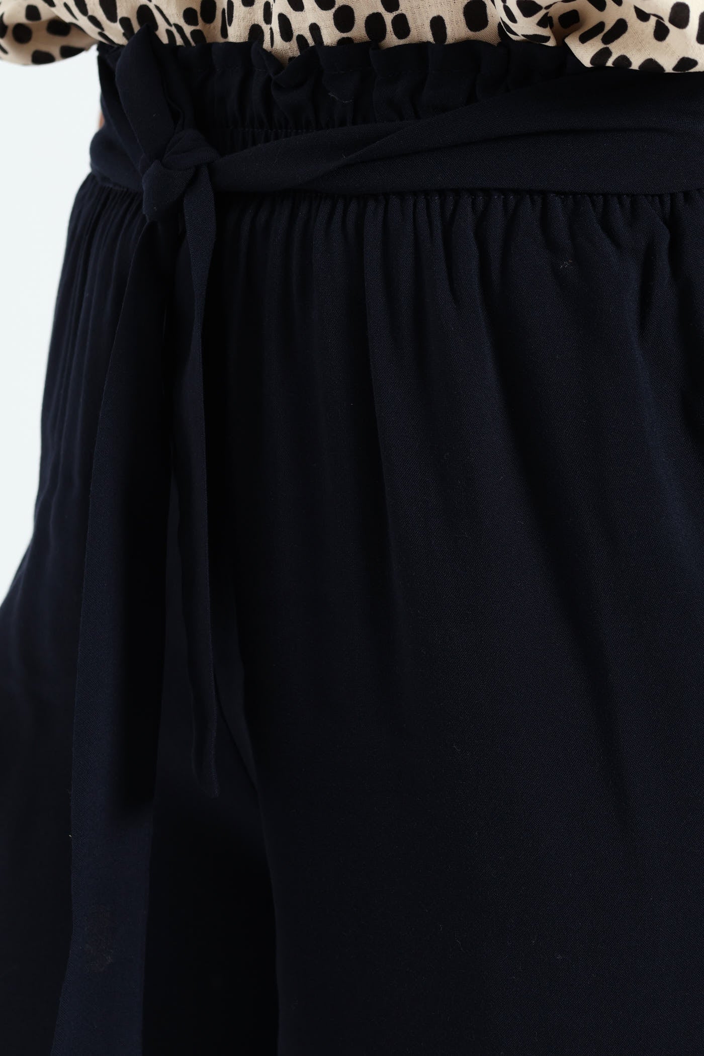 Self Belt Bermuda Short - Navy - Image 4