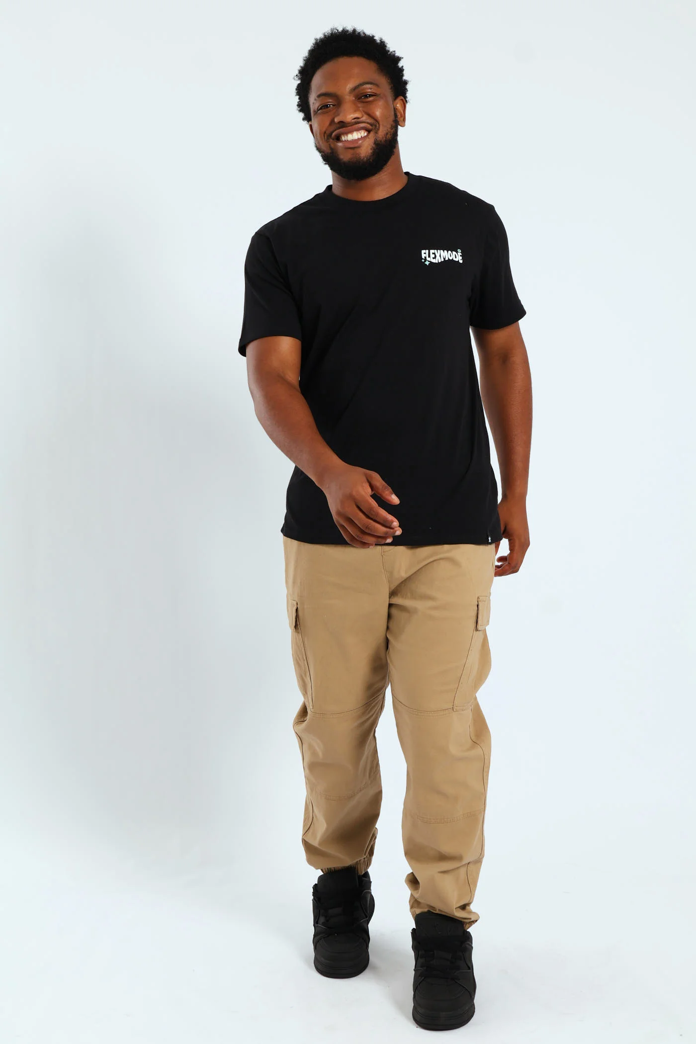 Self Made Front & Back Tee - Black - Image 5