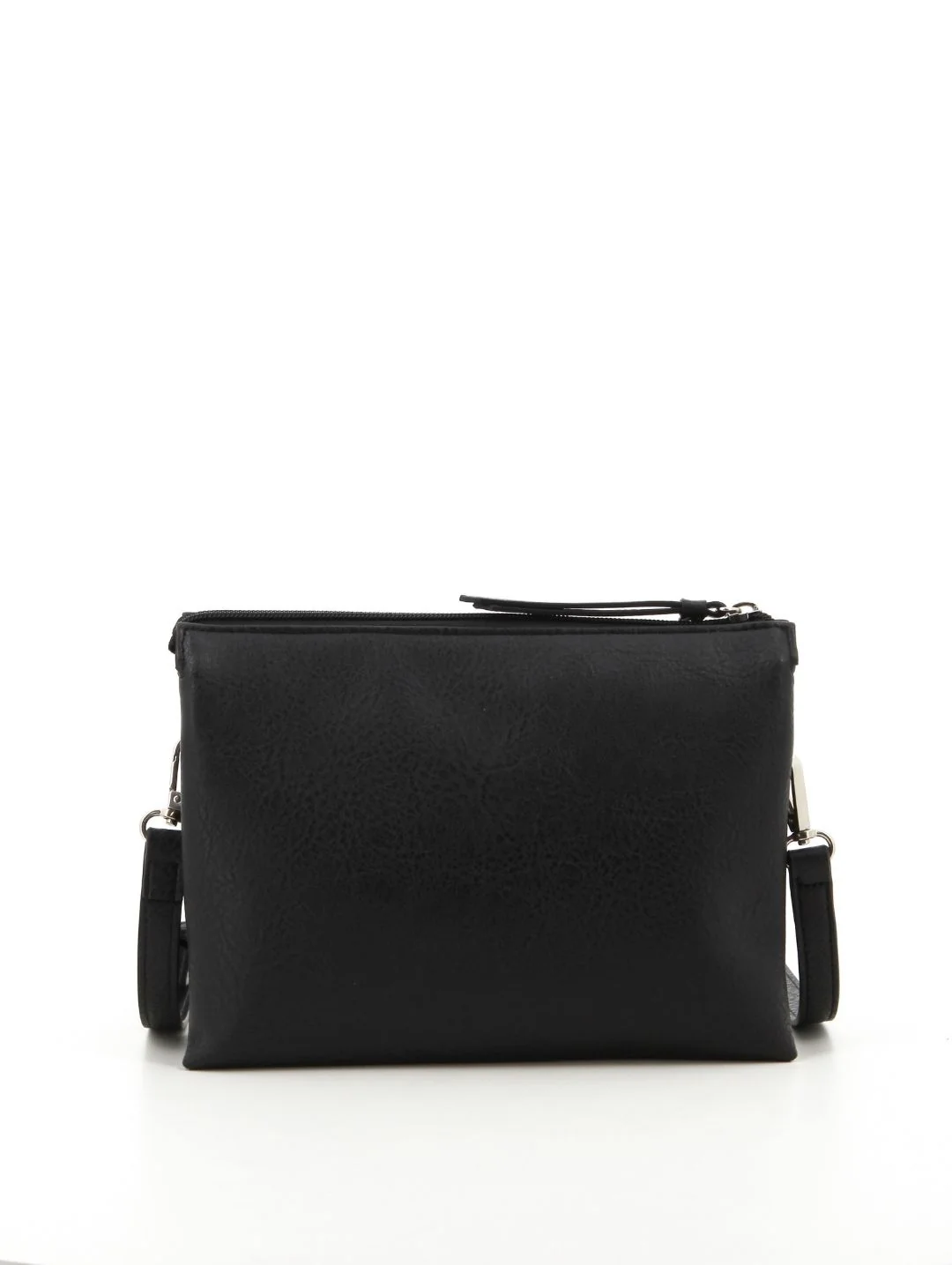 Serena Pouch Crossbody Bag - Black - Image 4