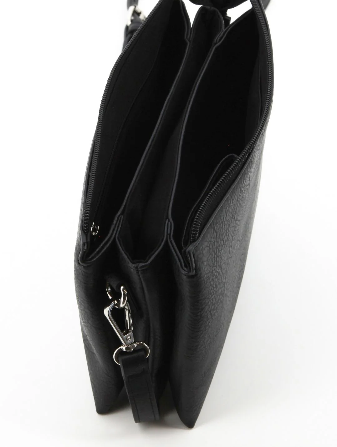 Serena Pouch Crossbody Bag - Black - Image 6