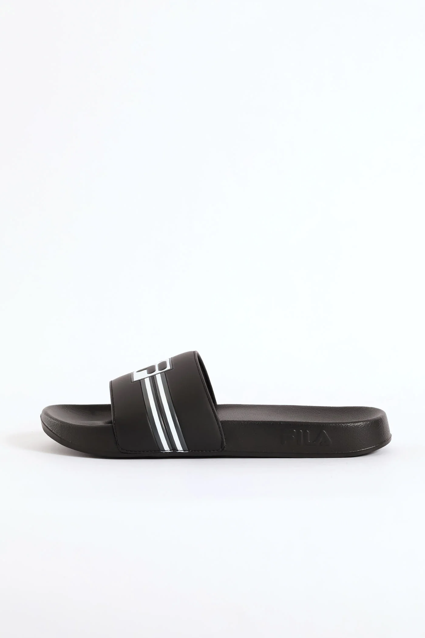 Seven Stripe Slide - Black/Charcoal - Image 3