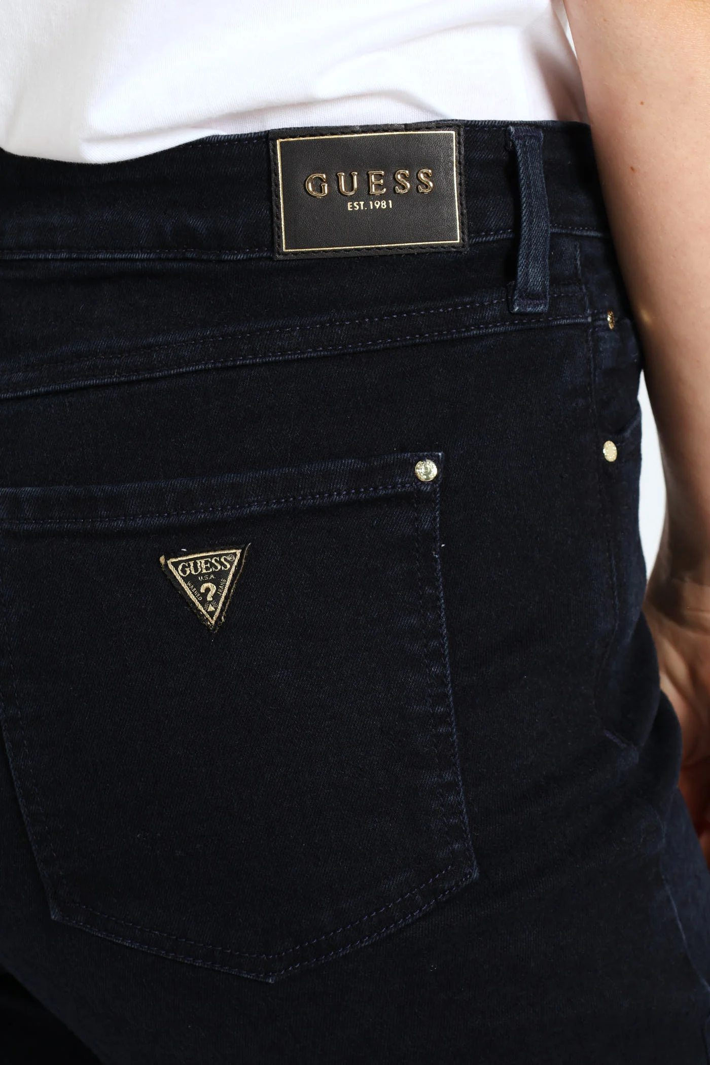 Sexy Curve Mid Rise Denim - Dark Wash Ink - Image 4