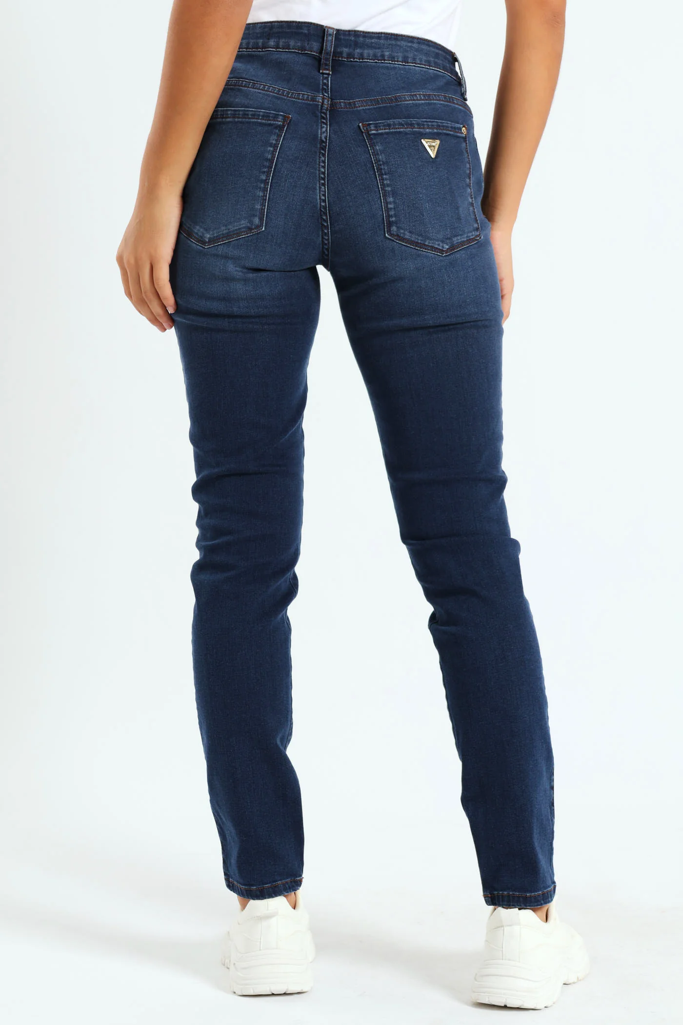 Sexy Curve Mid Rise Denim - Dark Wash Ink - Image 3