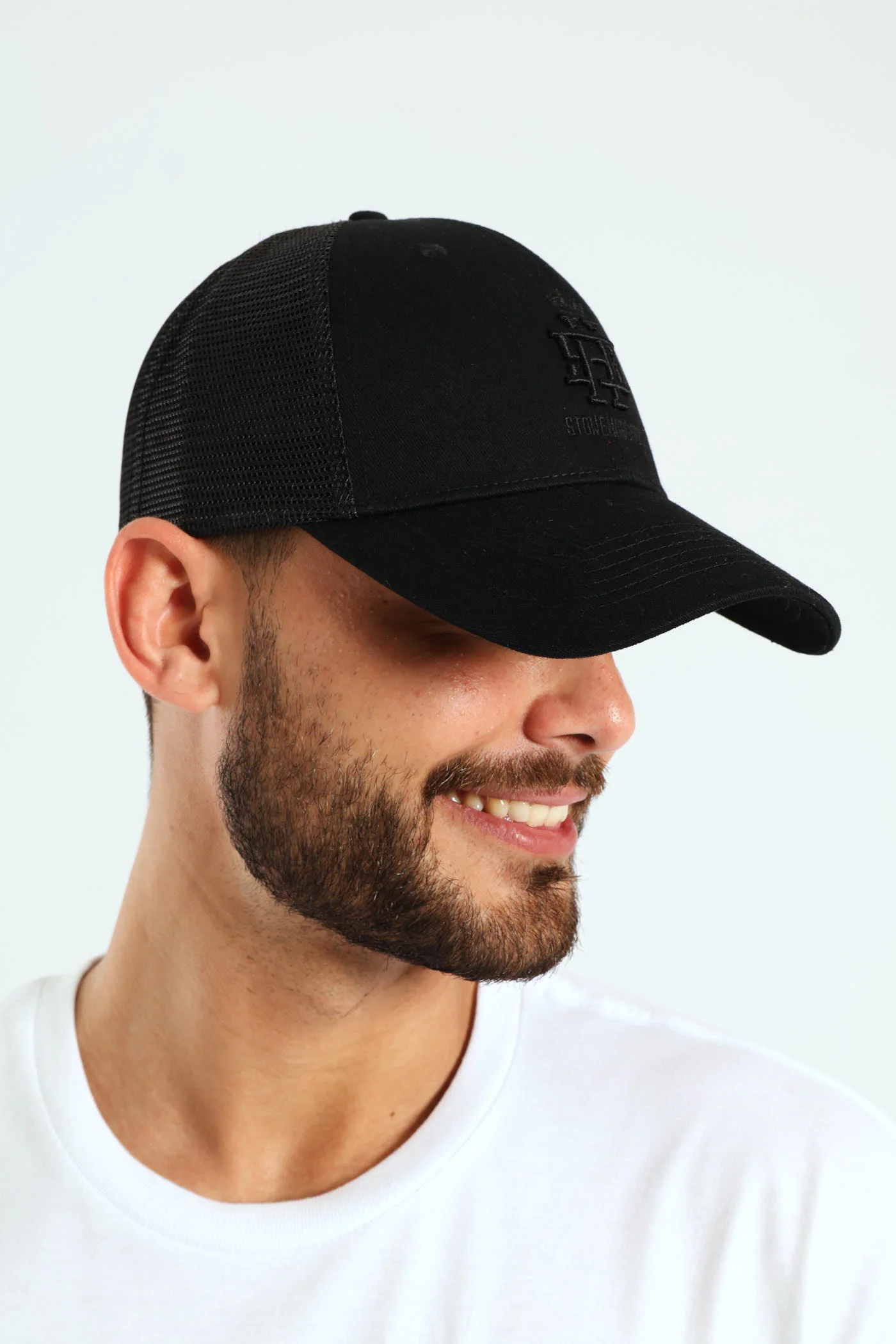 Trucker Cap - Black - Image 2