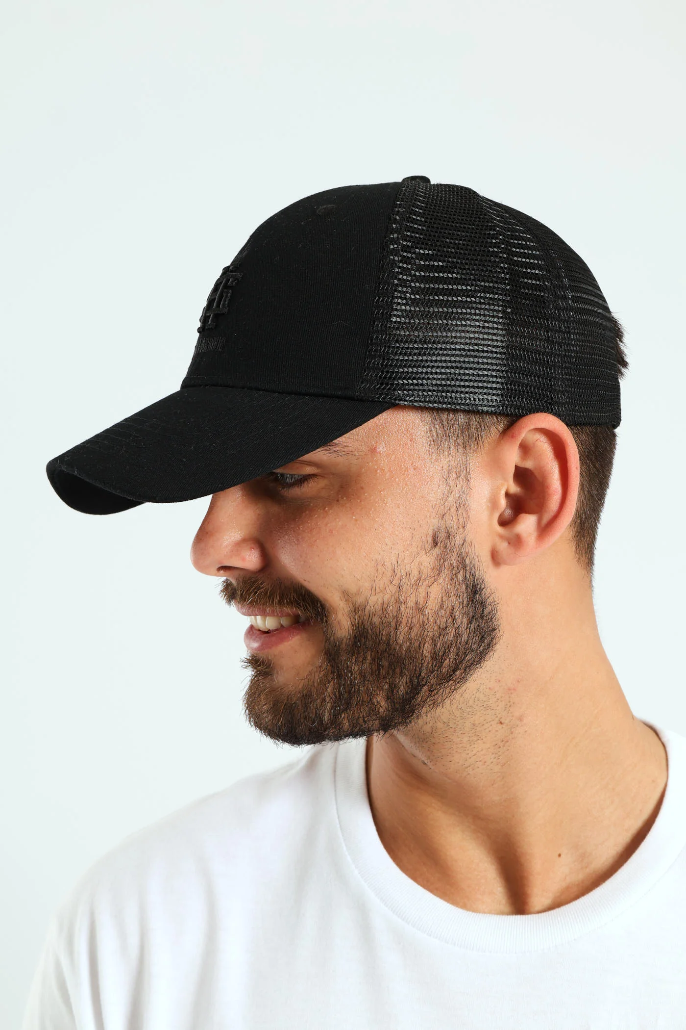Trucker Cap - Black - Image 3