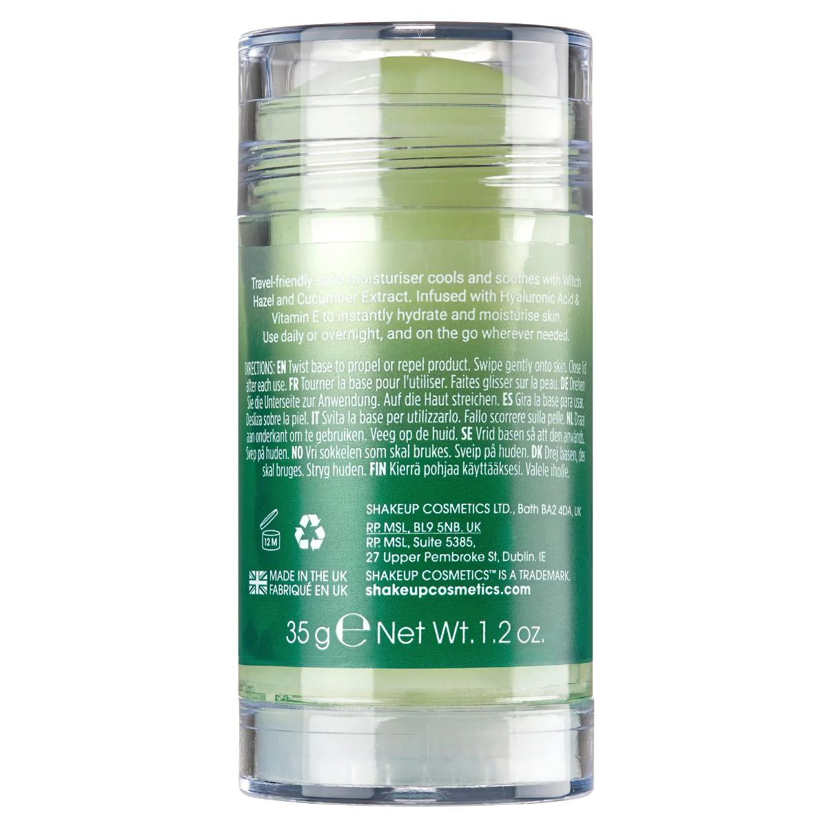 Hydrate In A Hurry Moisturiser Stick 35G - Image 10