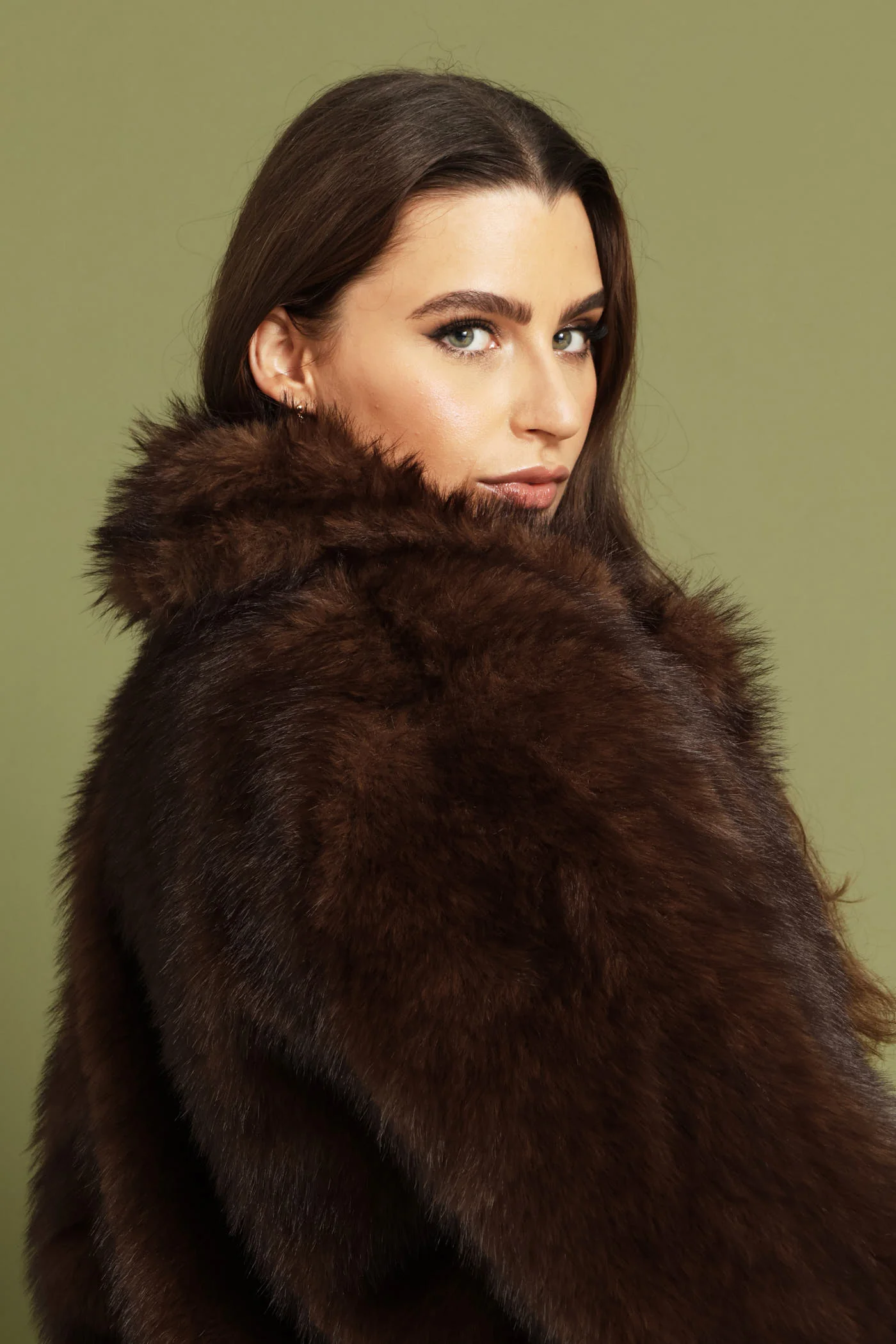 Fur Coat - Bitter Chocolate - Image 10
