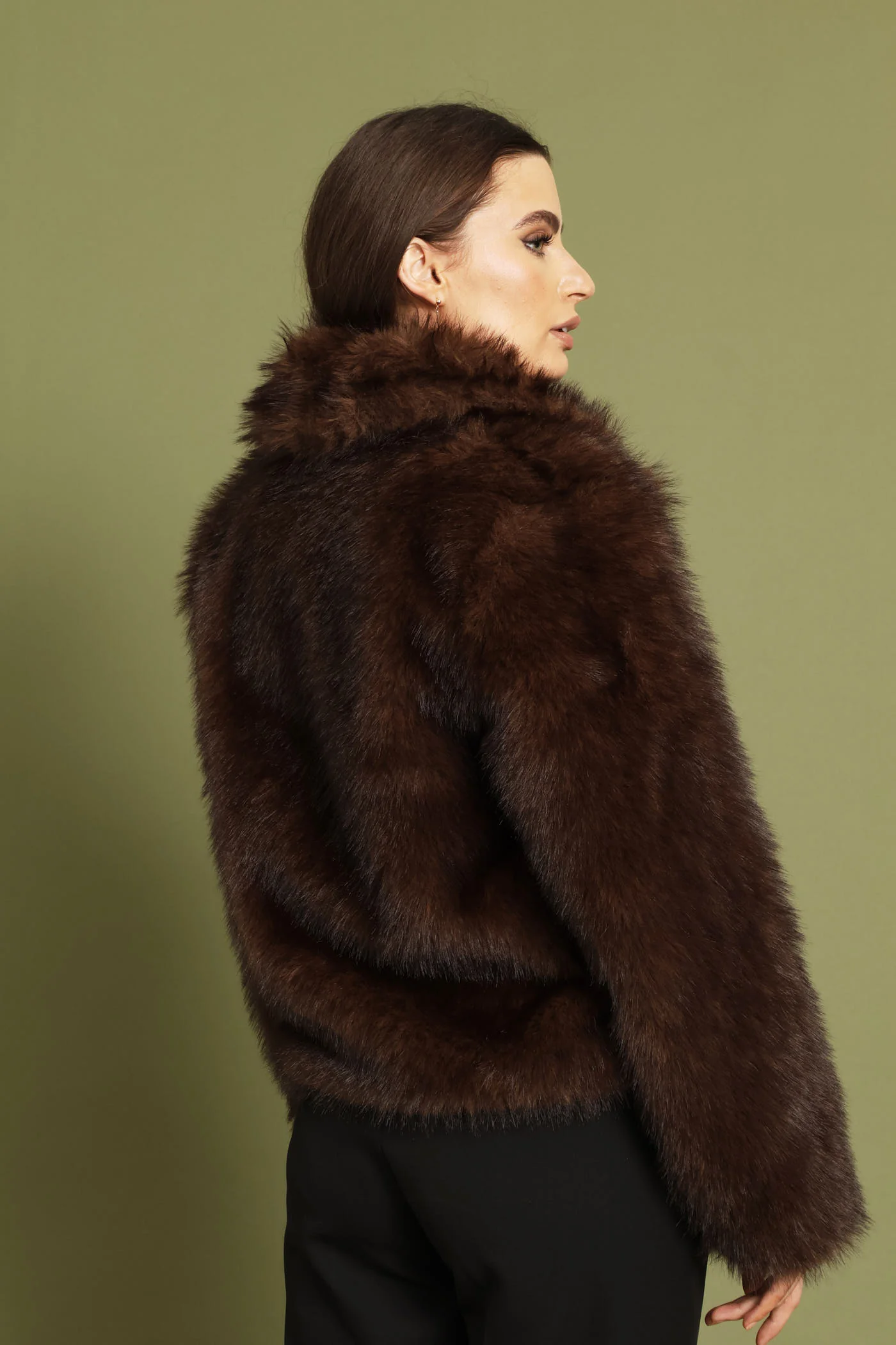 Fur Coat - Bitter Chocolate - Image 9