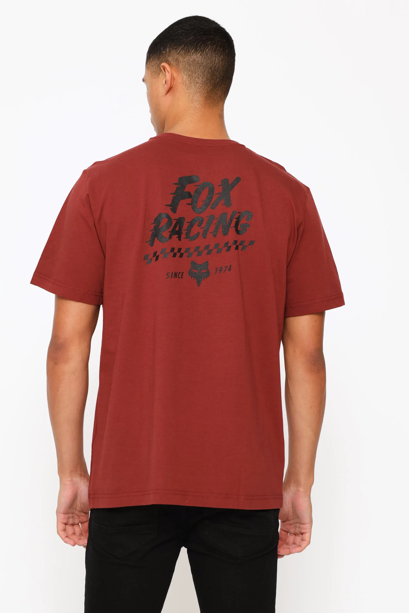 Shear Tee - Burgundy - Image 2