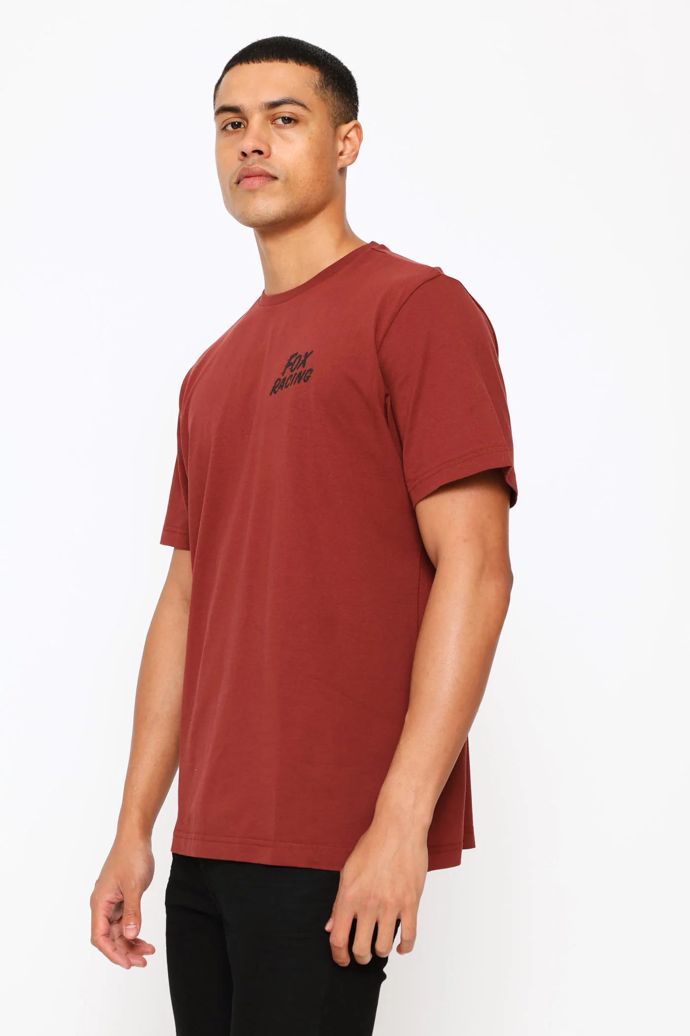Shear Tee - Burgundy - Image 3