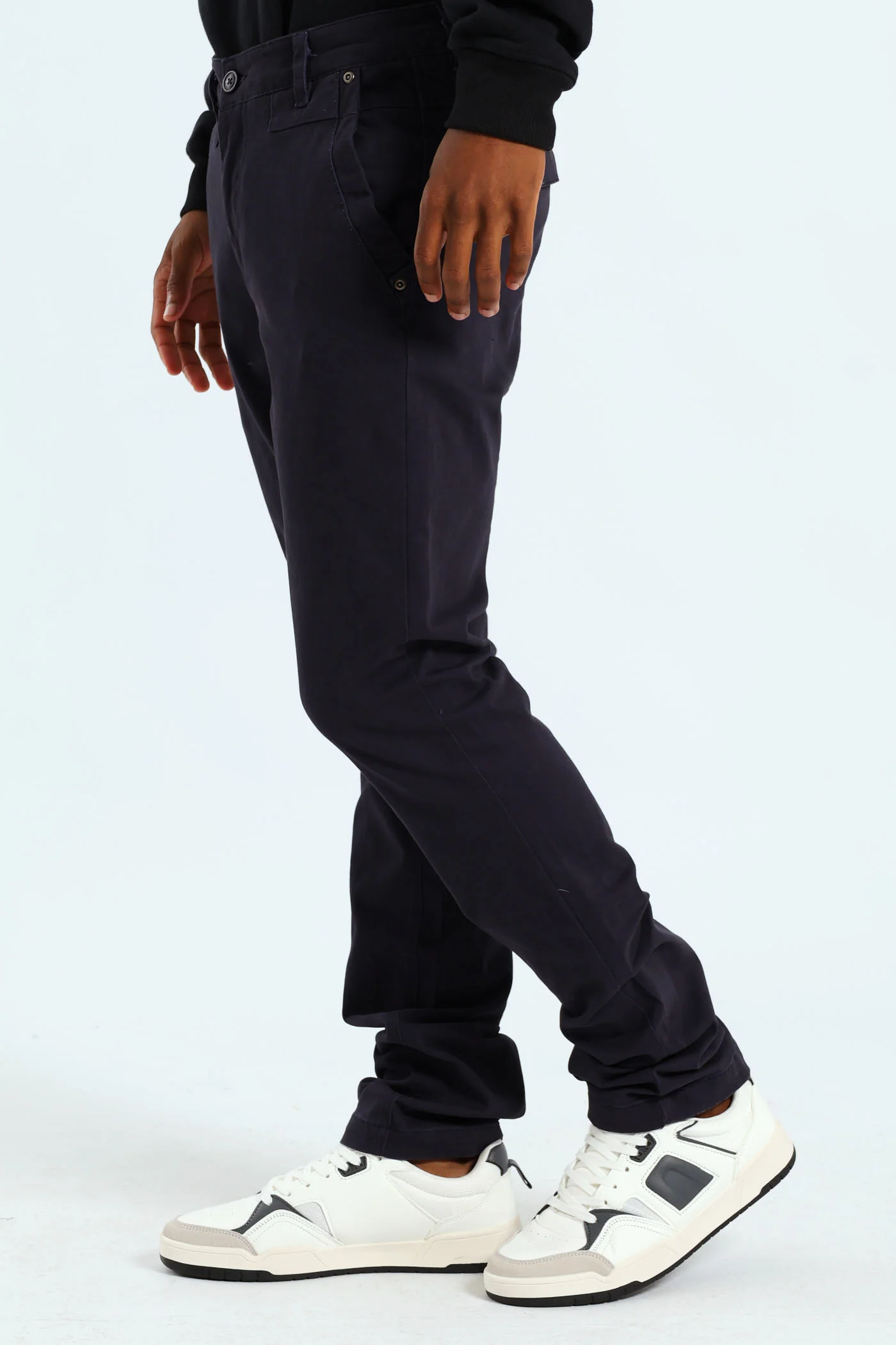 Shelton Slim Chino - Navy - Image 2