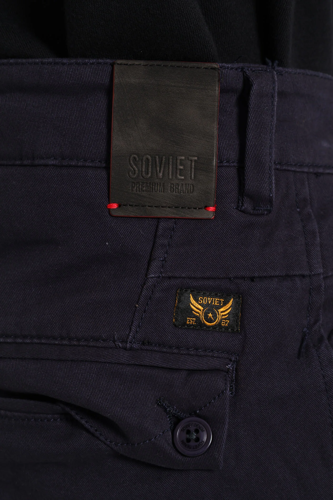 Shelton Slim Chino - Navy - Image 4