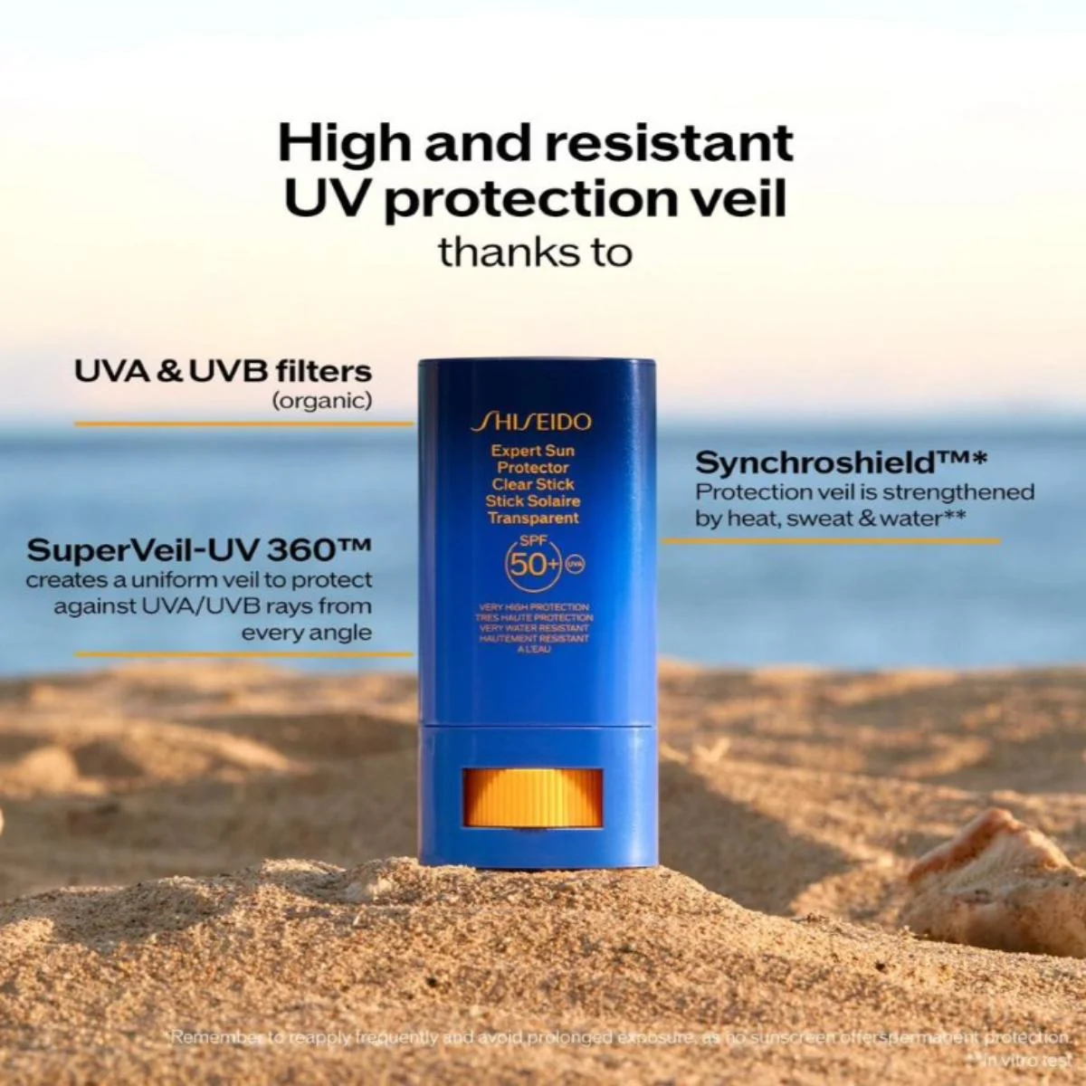 Expert Sun Protector Clear Stick SPF 50+ - Image 4