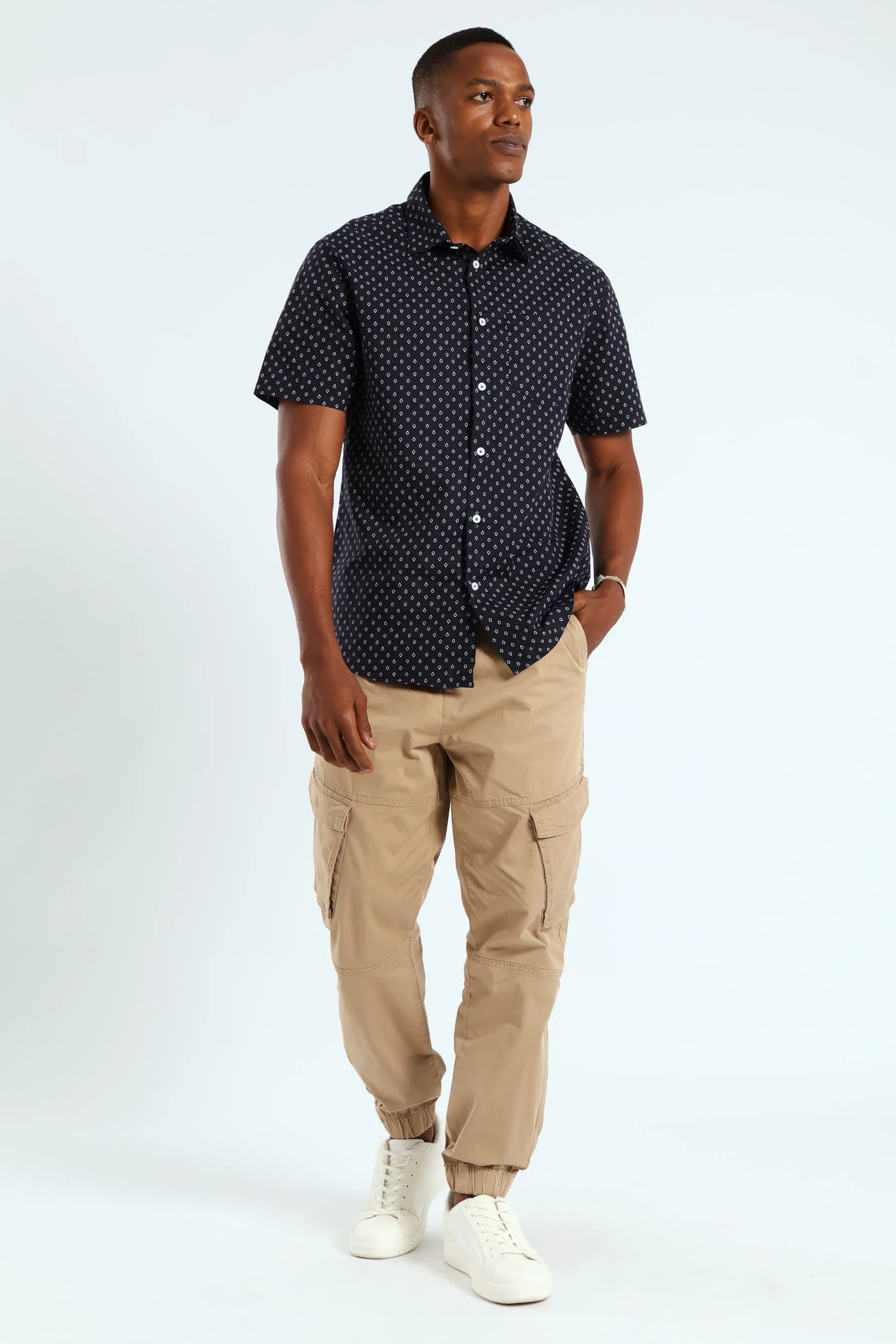 Shield Shirt - Navy - Image 3