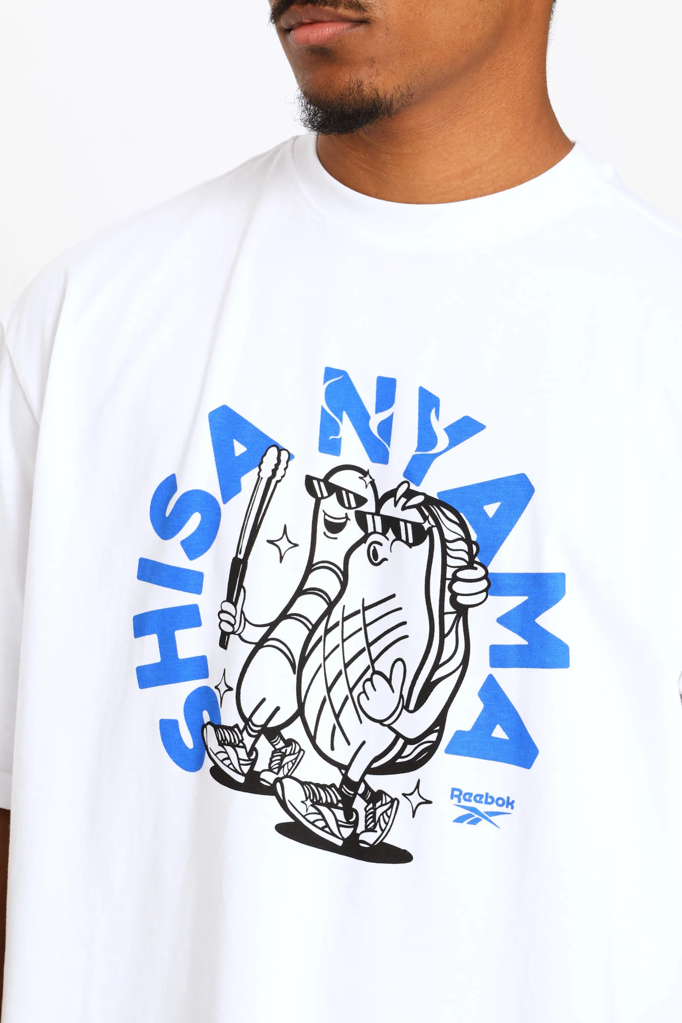 Shisa Nyama Tee - White - Image 2