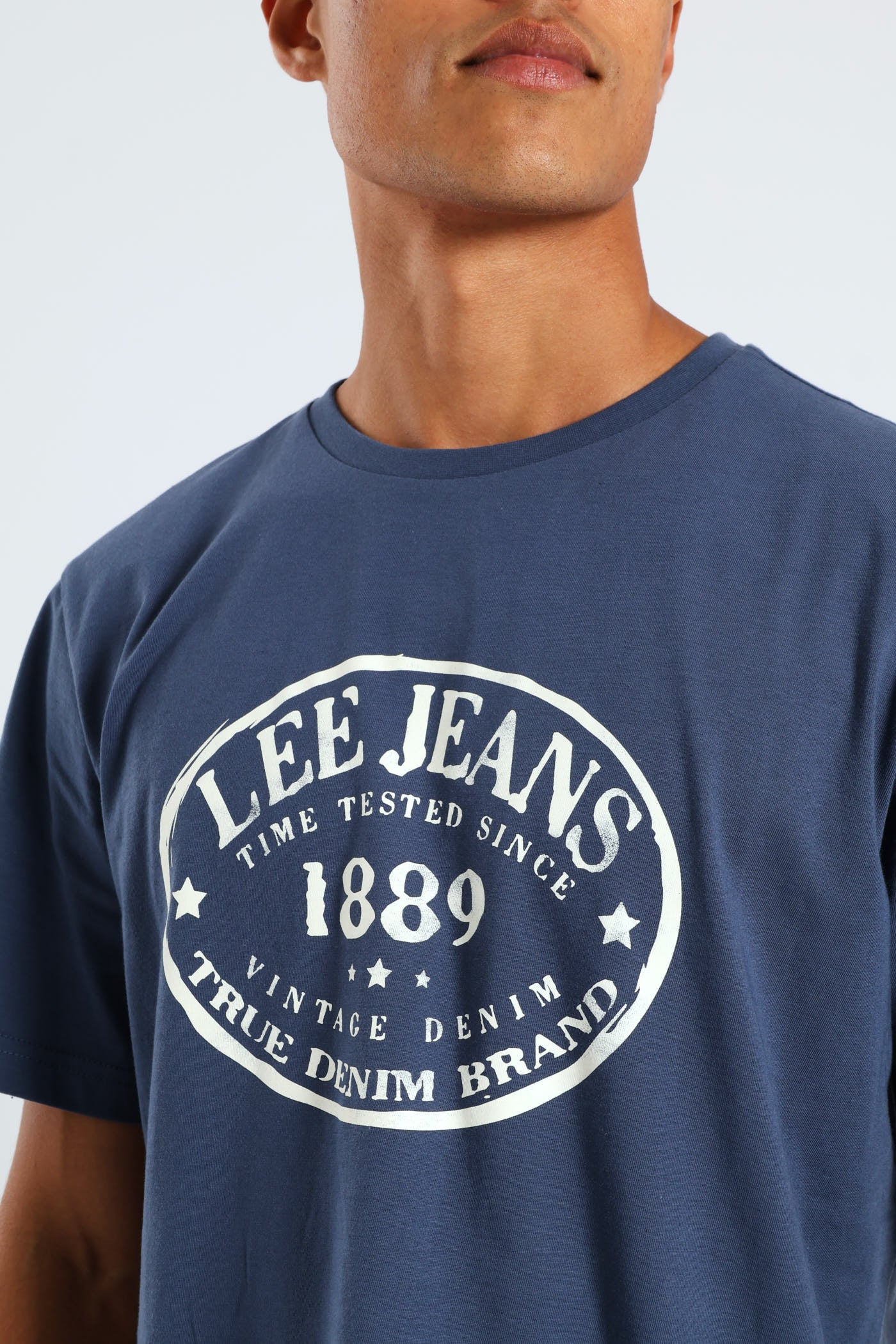 Short Sleeve 1889 Tee - Blue - Image 2